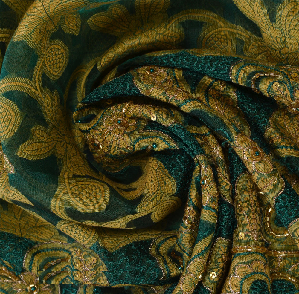 The Sheer Quality Of The Organza Silks