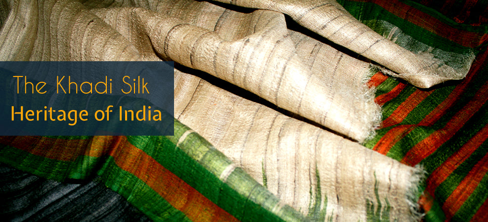 Khadi Saree – Fine application of a Legacy