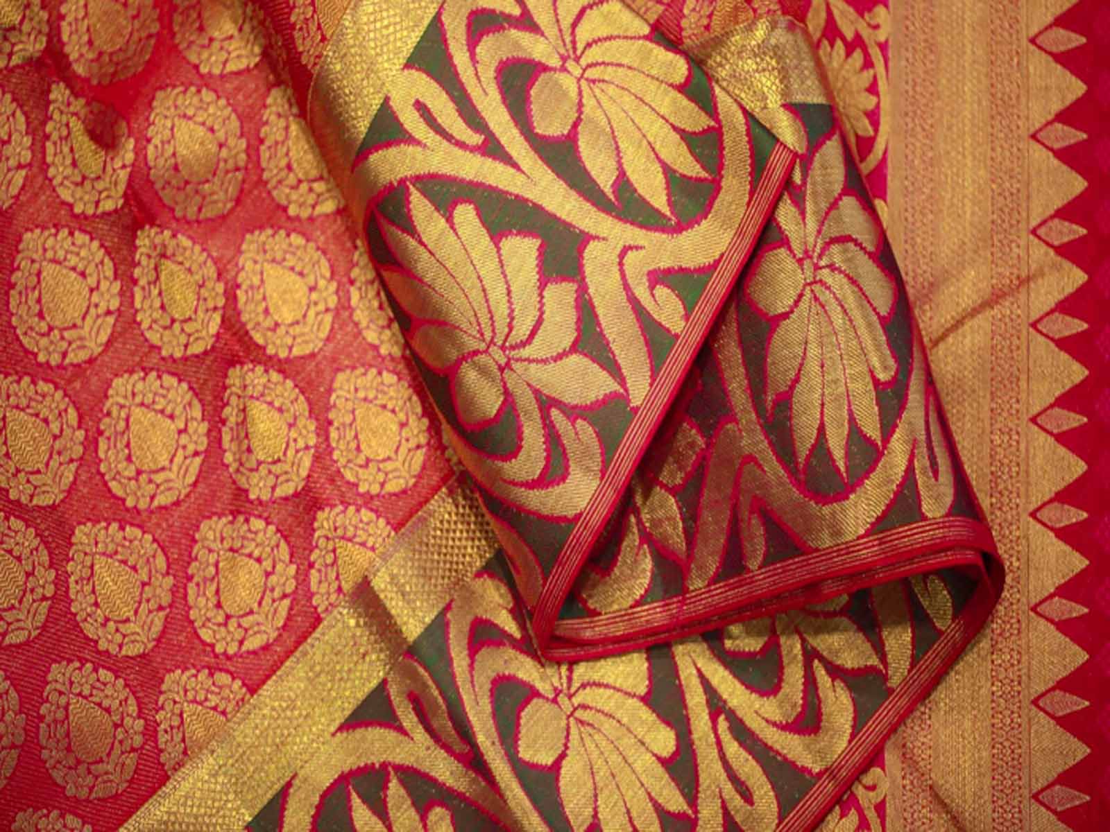kanchipuram silk dress material avc kanchipuram Silk vol-2 Wholesale Silk dress material