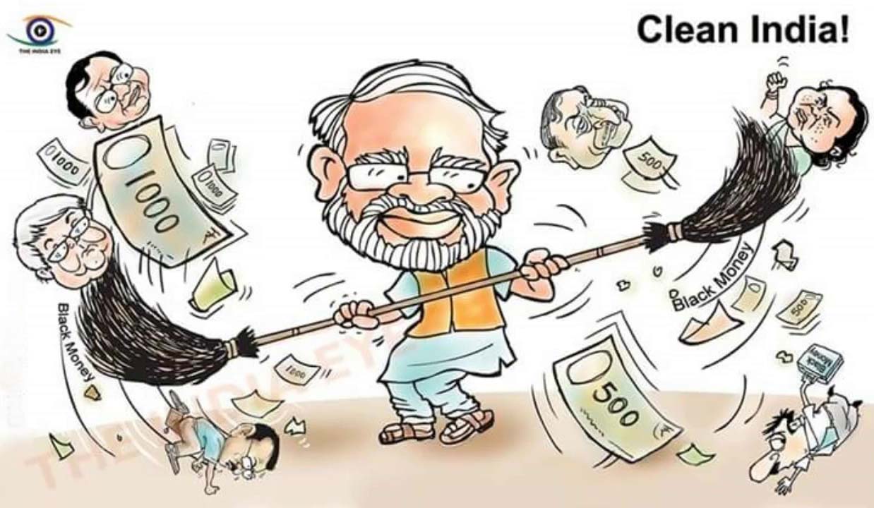 The brilliant demonetization move by Prime Minister Modi