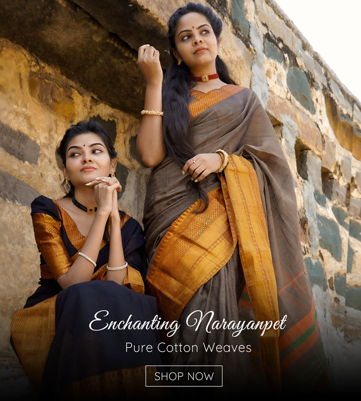 Narayanpet sarees – a finely continuing tradition of weaving and workmanship