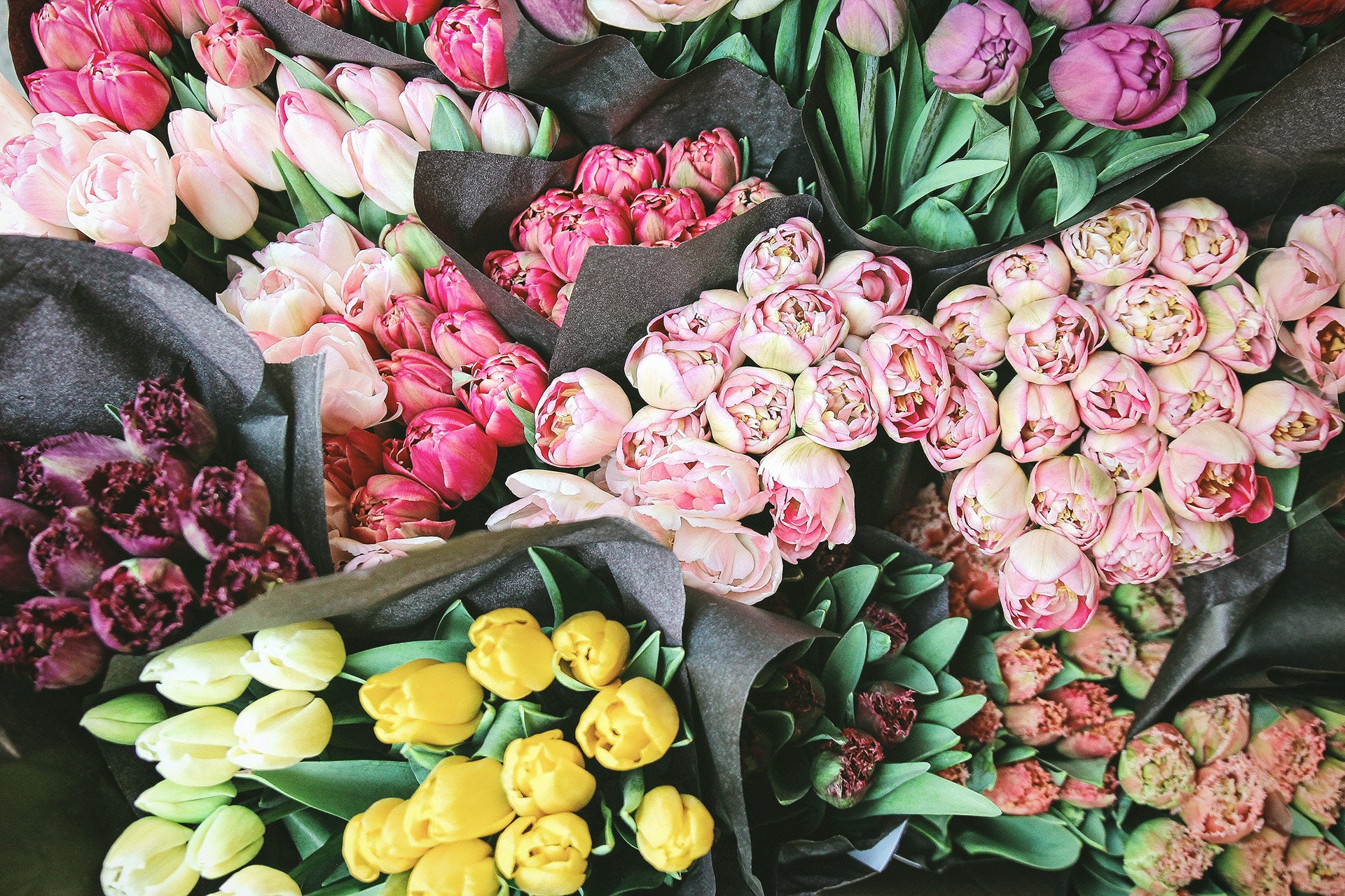 Home Decor With Tulips