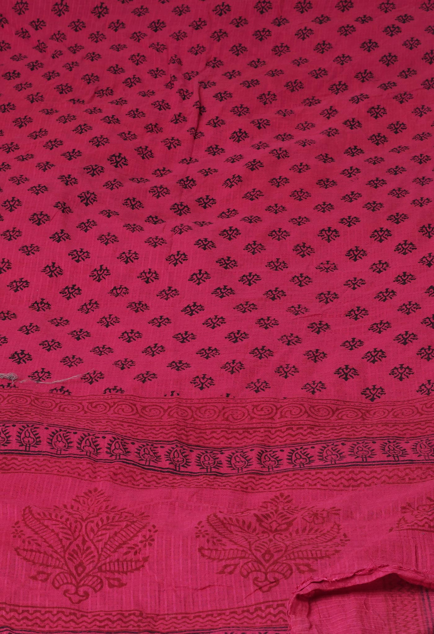 Pink Bagh Printed kota Cotton Dupatta–UDS5353