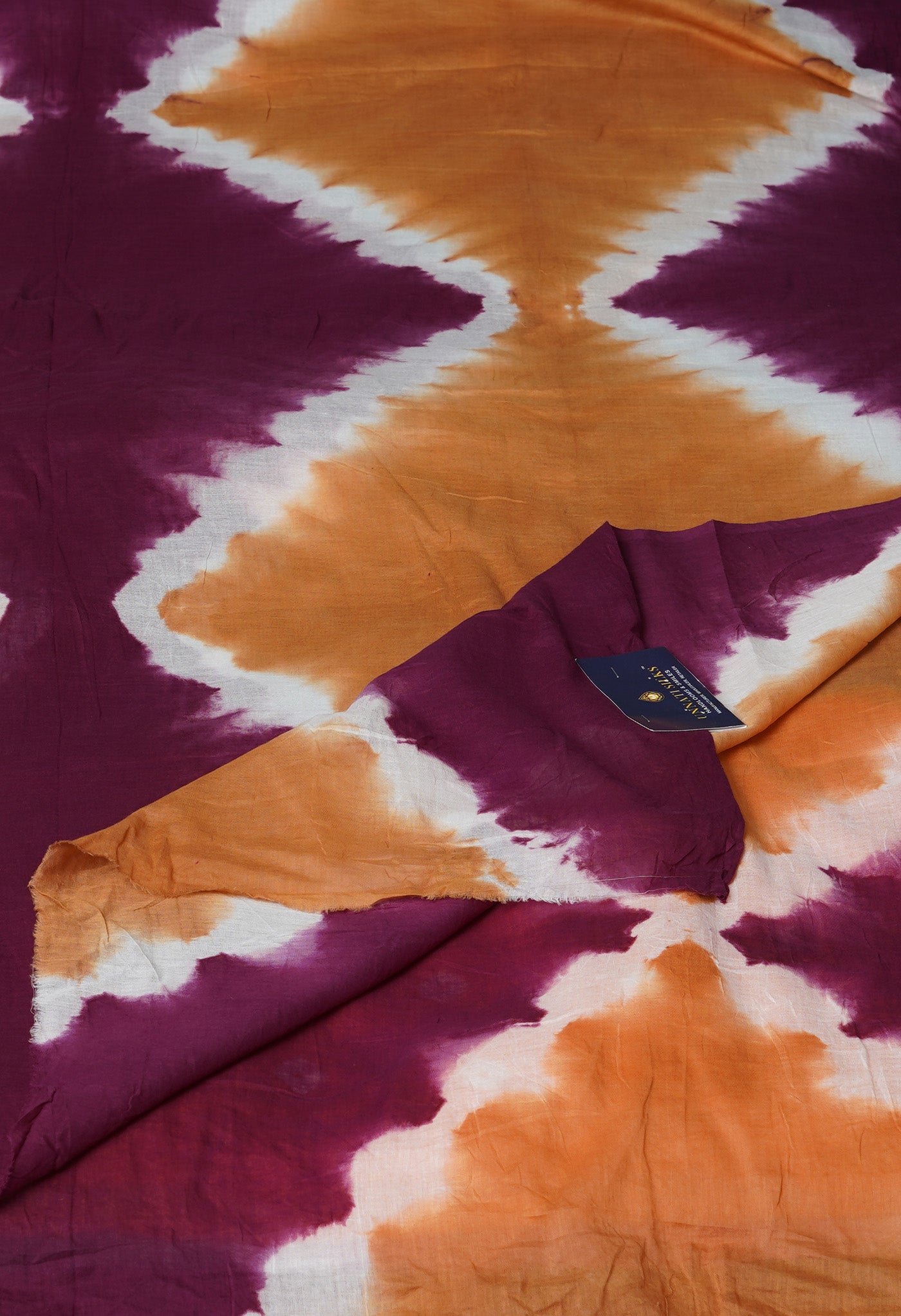 Multi Pure Bandhani Printed Cotton Dupatta-UDS5670