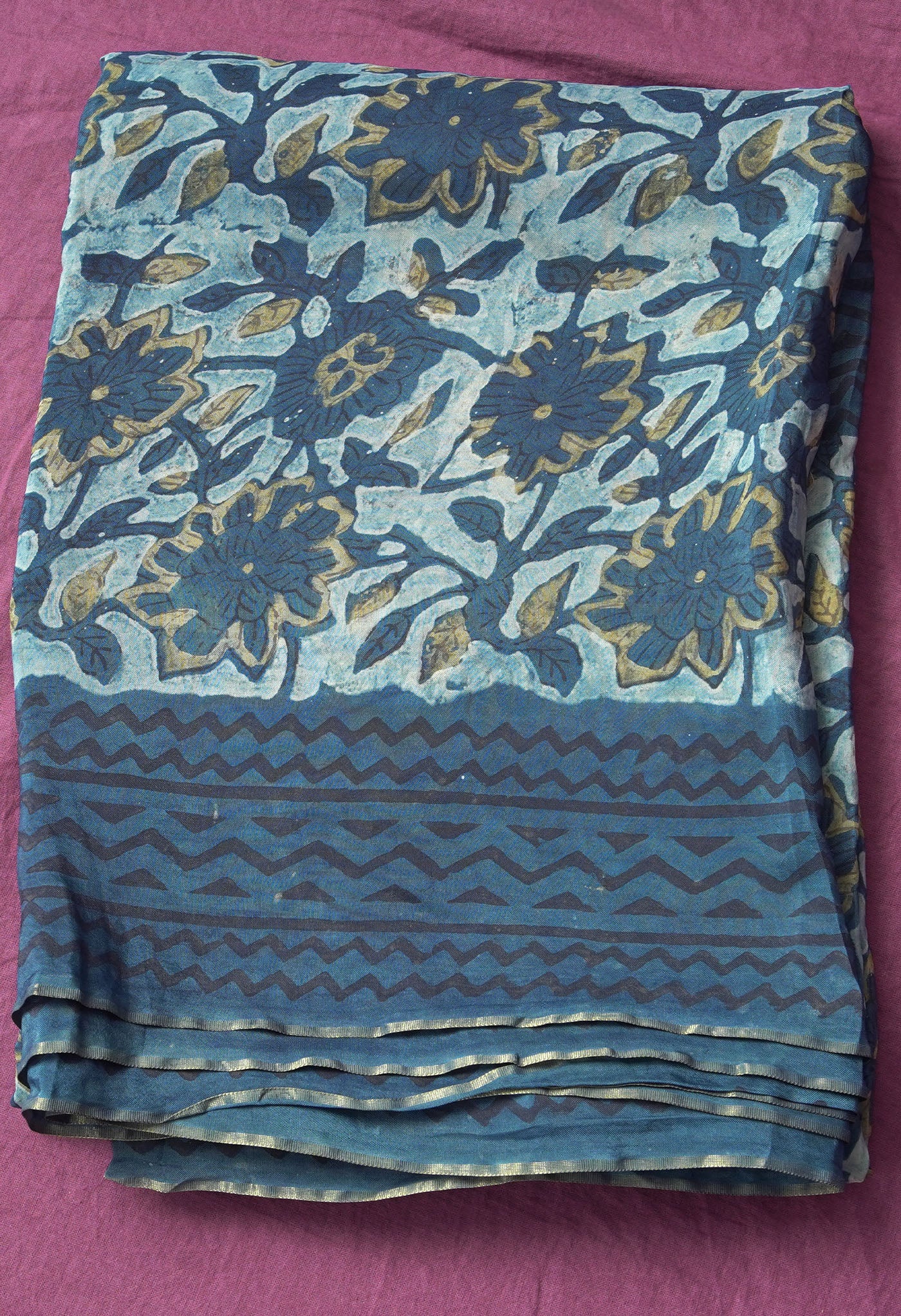 Pure Designer Printed Uppada Silk Saree-ULAC0008/36-25