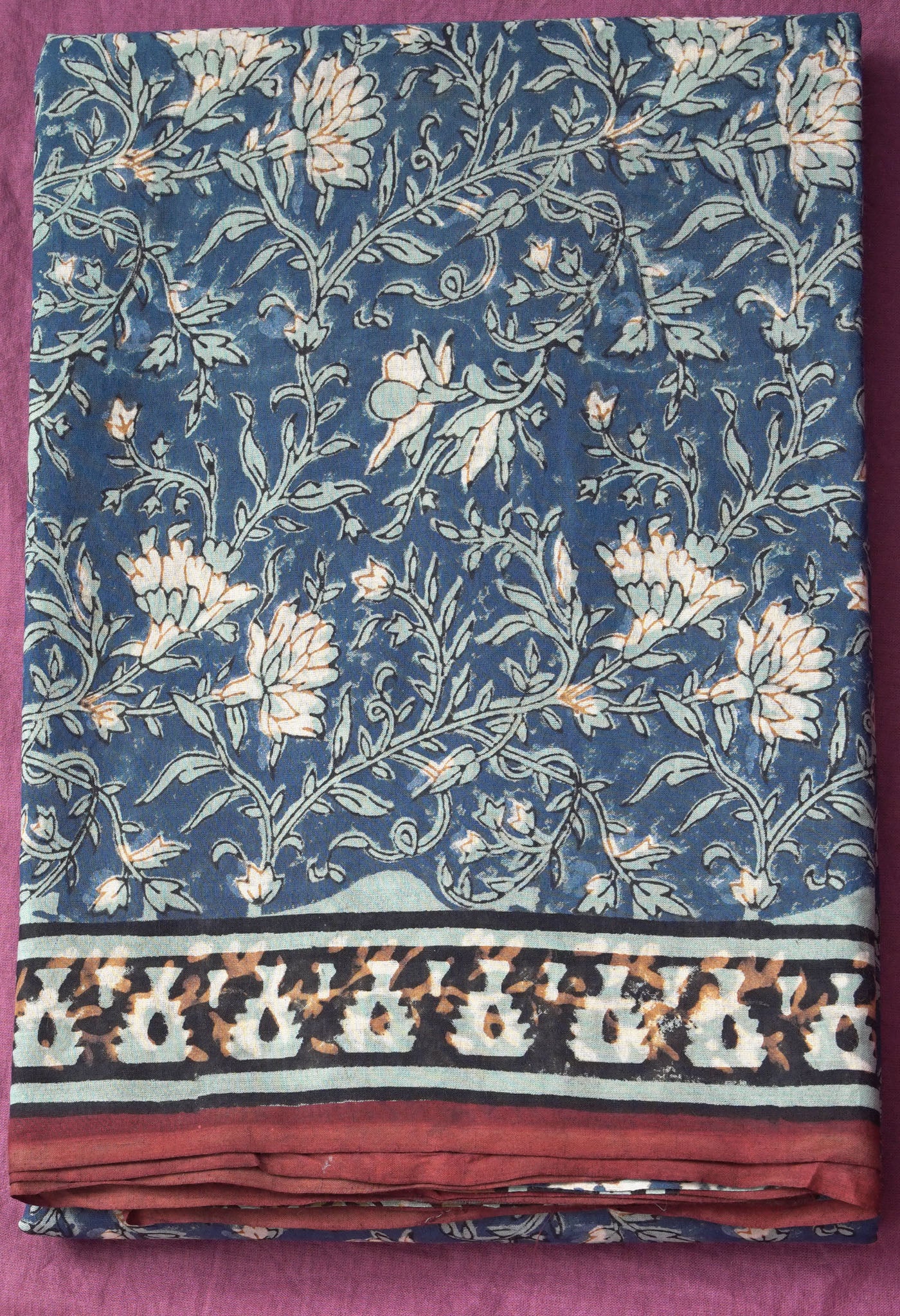 PureJaipurBagruBlockPrintedMulmulCottonSaree-ULAC0010-9