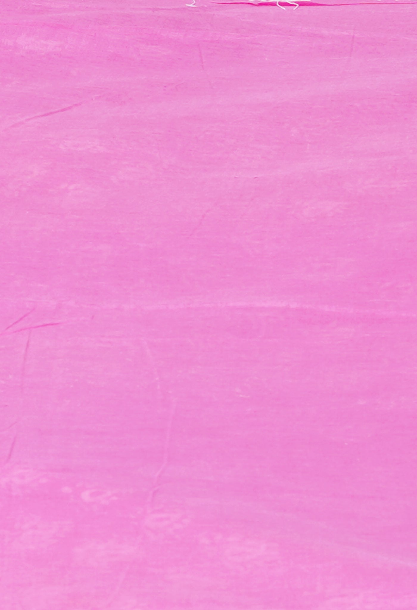 Pink Pure Hand Block Printed Discharge Soft Cotton Saree