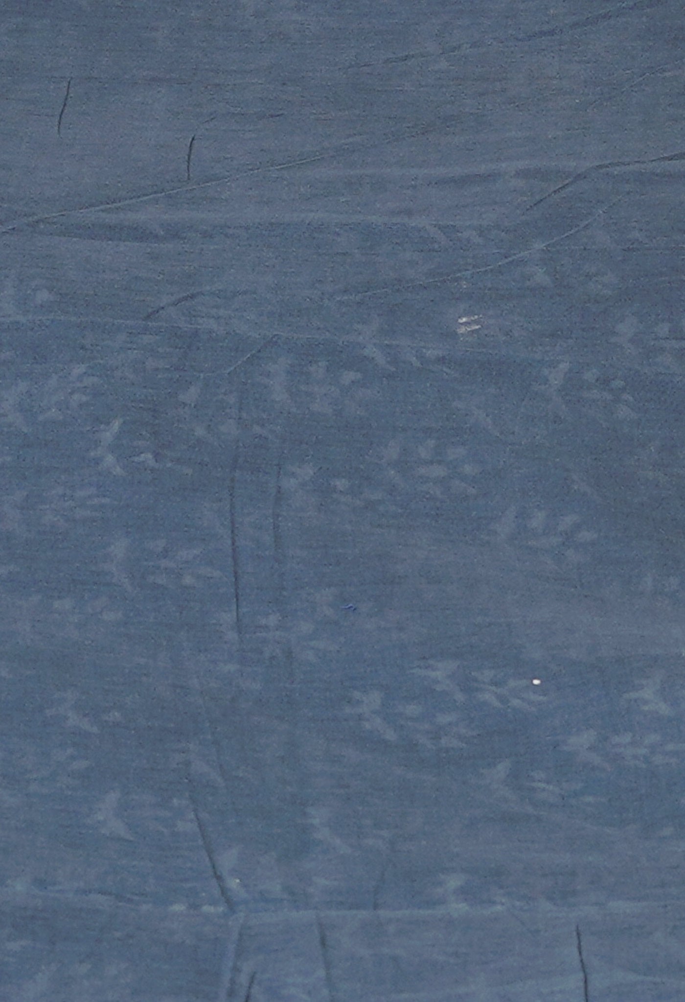 Grey Pure Hand Block Printed Soft Cotton Saree