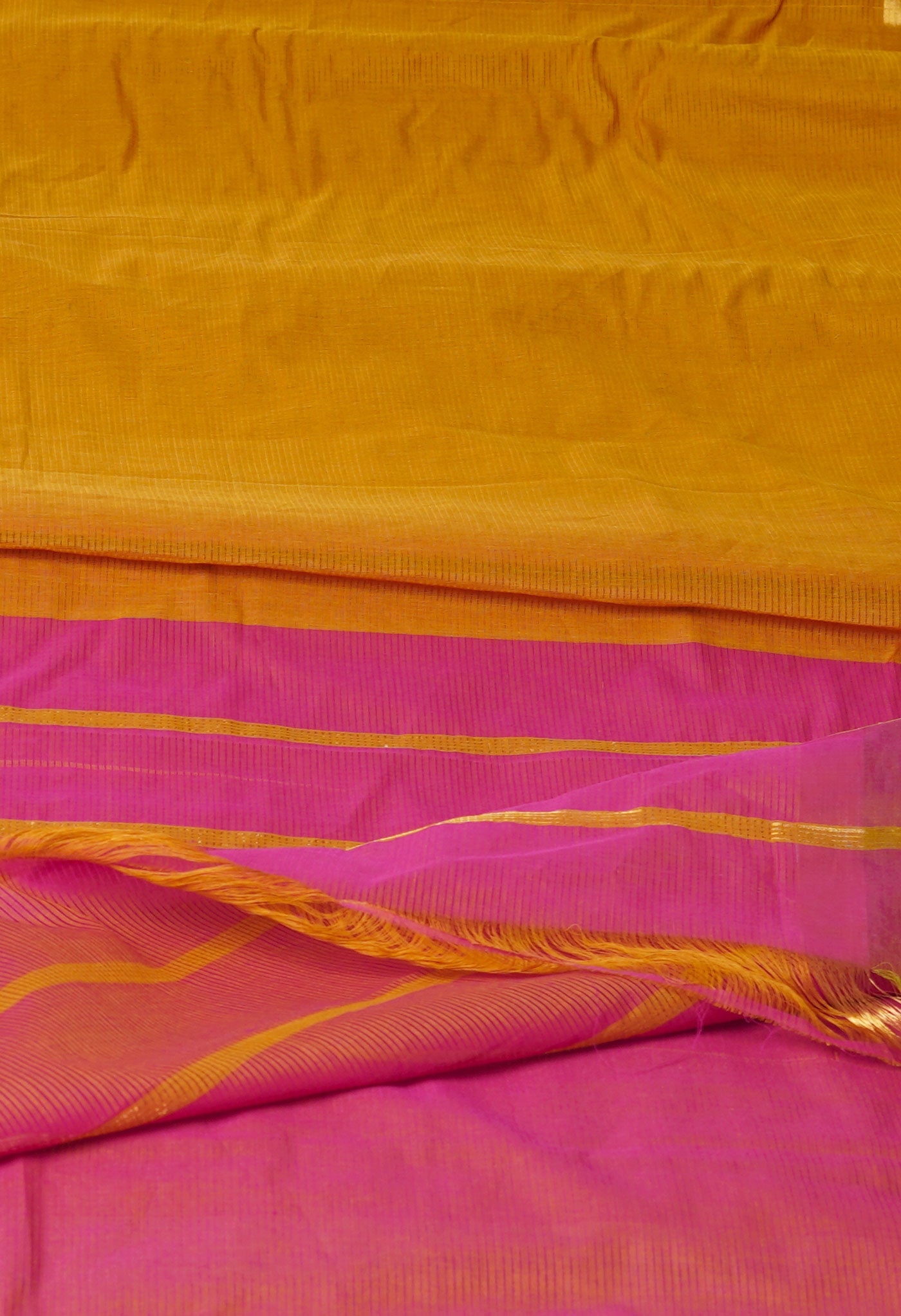 Brown Pure Mangalgiri Cotton Saree