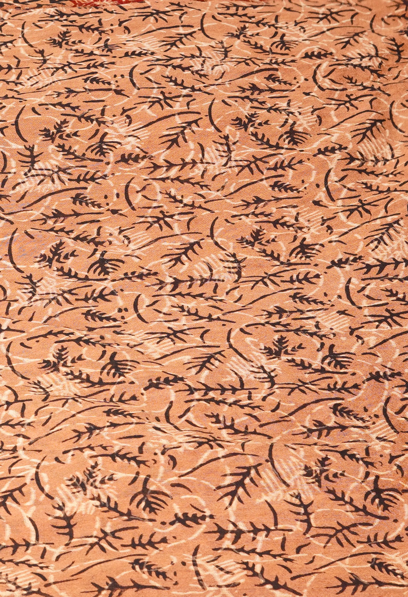 Multi Pure Discharge Bagru Printed Kota Saree