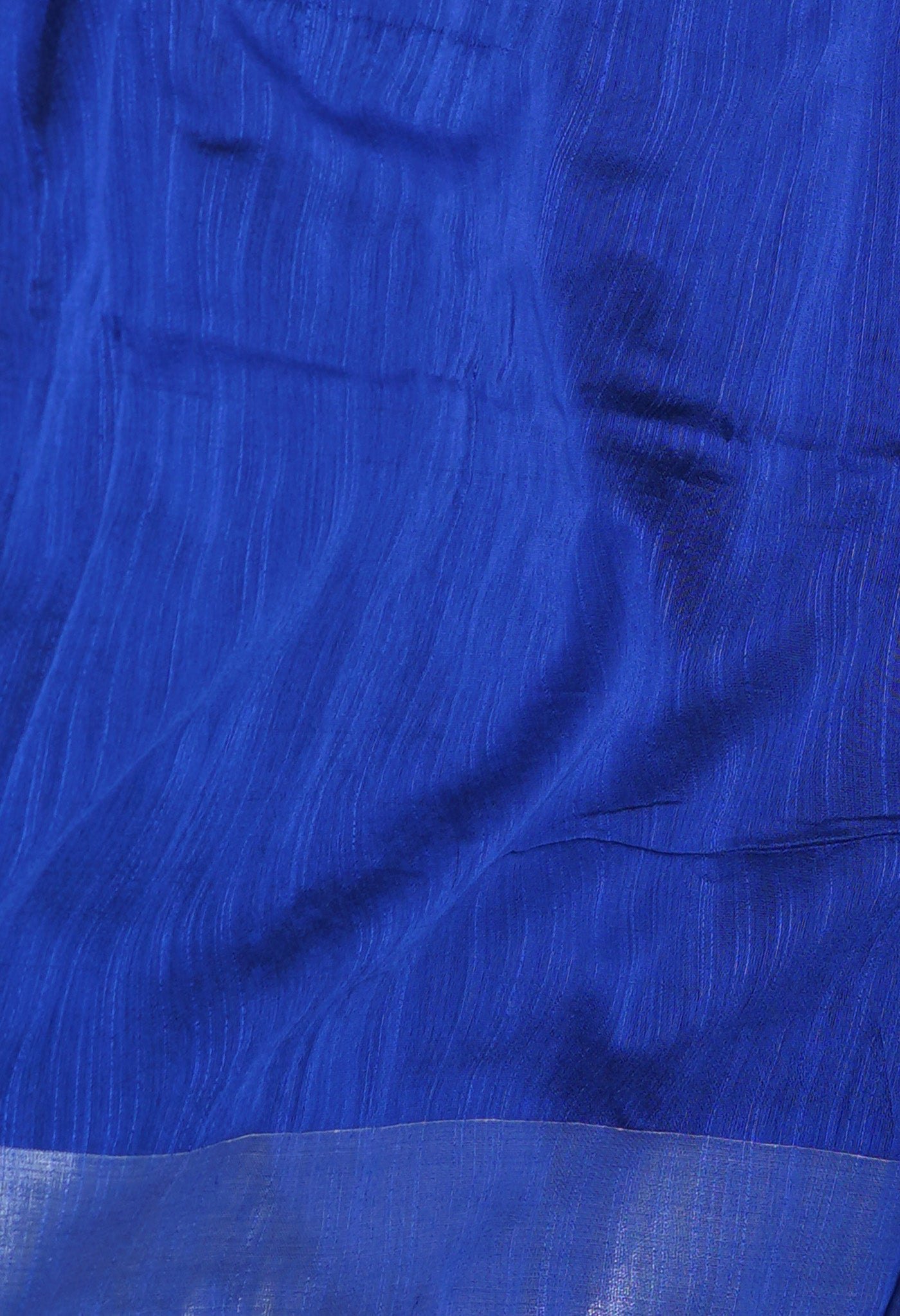 Dark Blue Pure  Bengal  Sico Saree