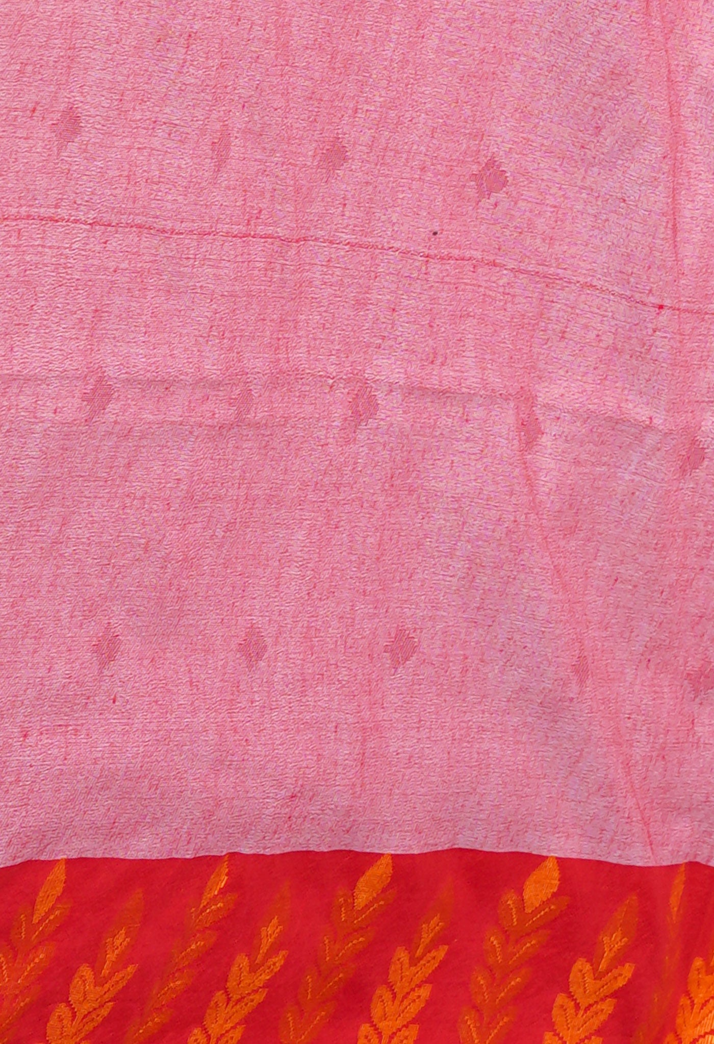 Pastel Yellow Pure Handloom Bengal Cotton Linen Saree