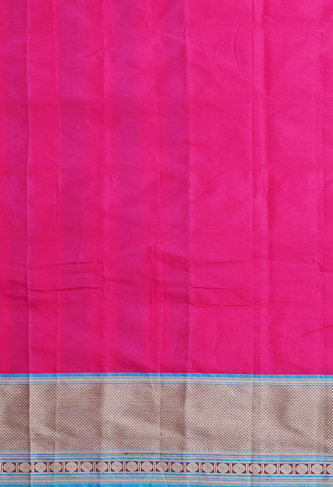 Pink Pure Handloom Narayani Cotton Saree-UNM78256