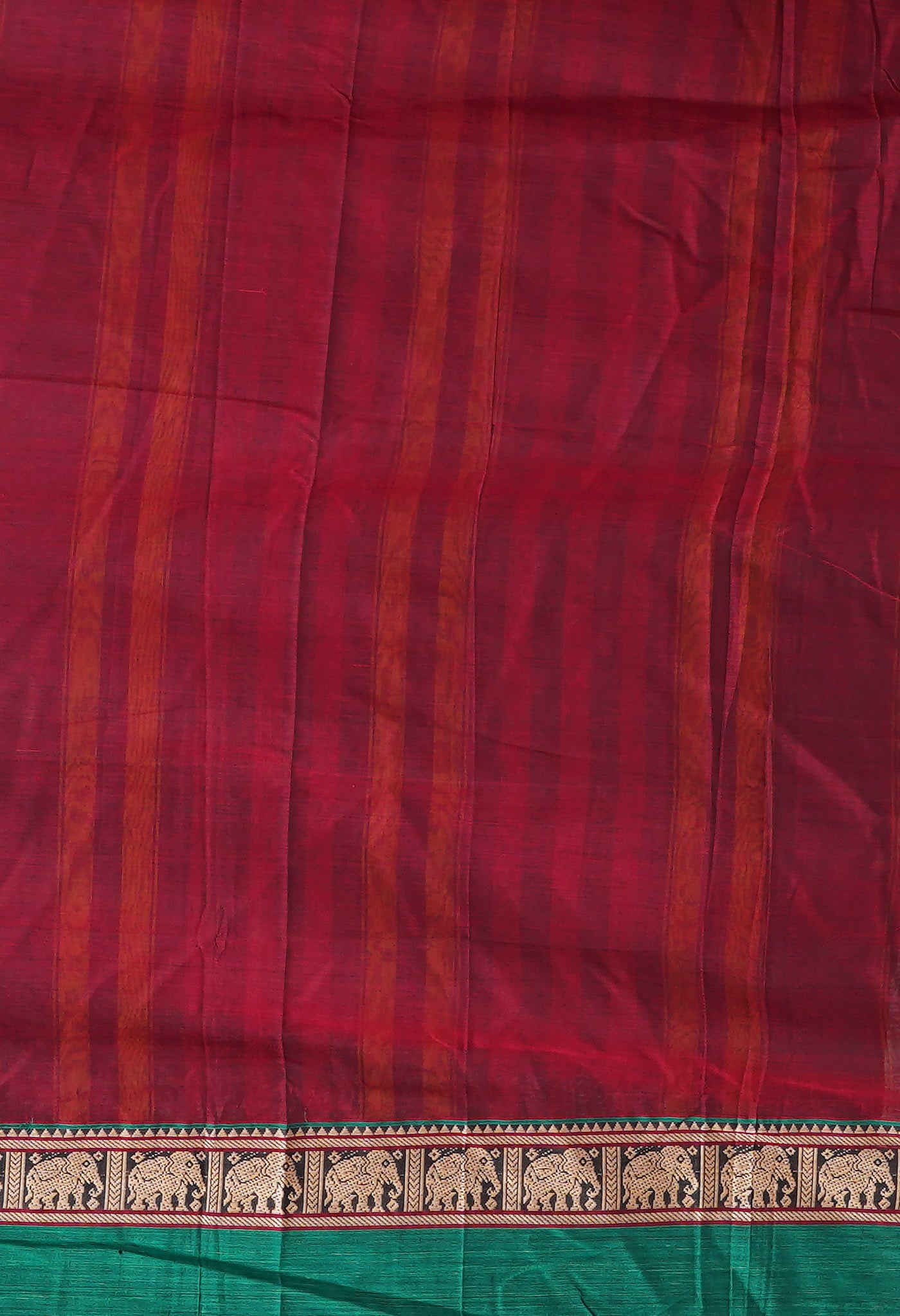 Pink Pure Handloom Narayani Cotton Saree-UNM78370