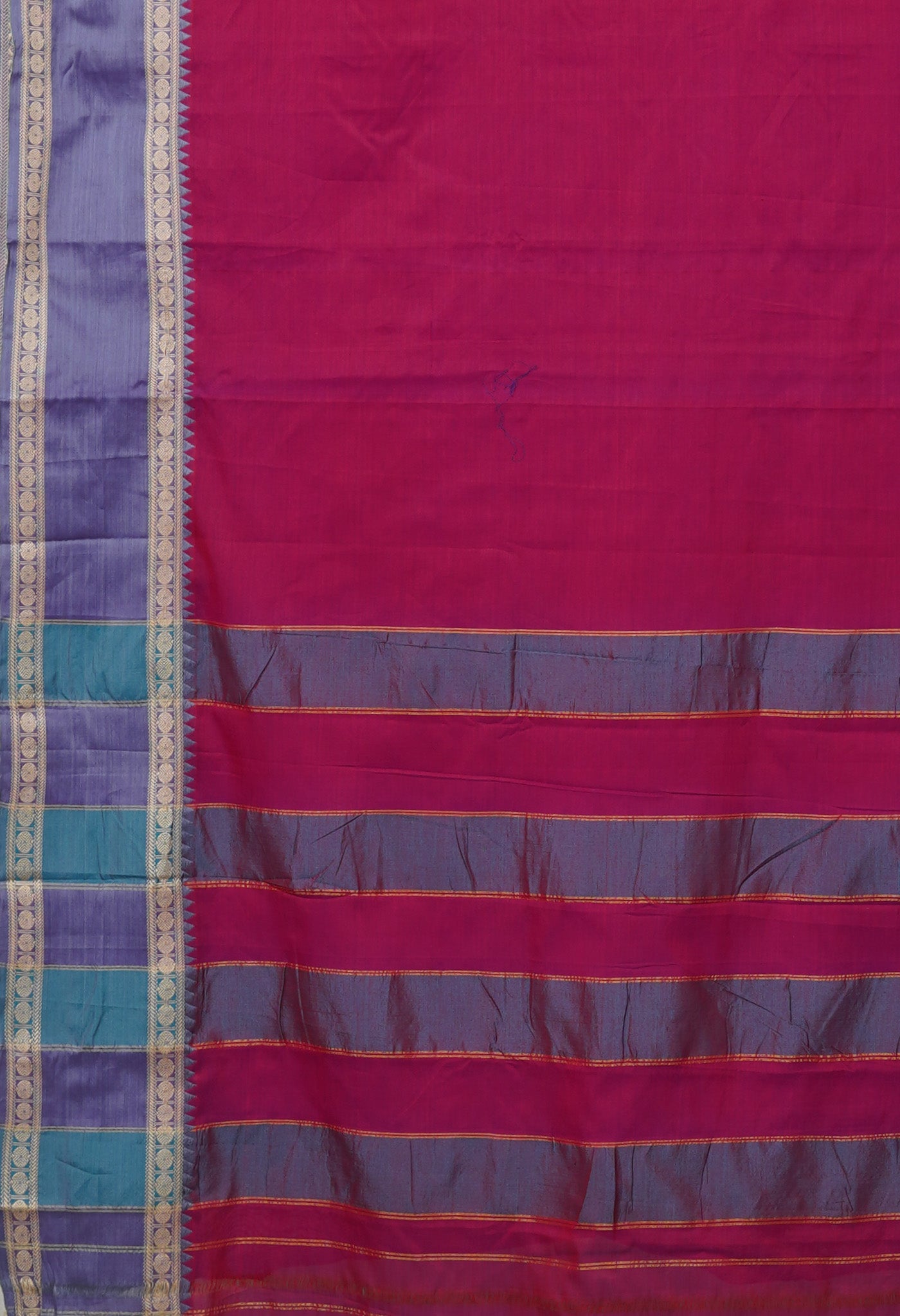 Pink Pure Handloom Narayani Cotton Saree-UNM79016