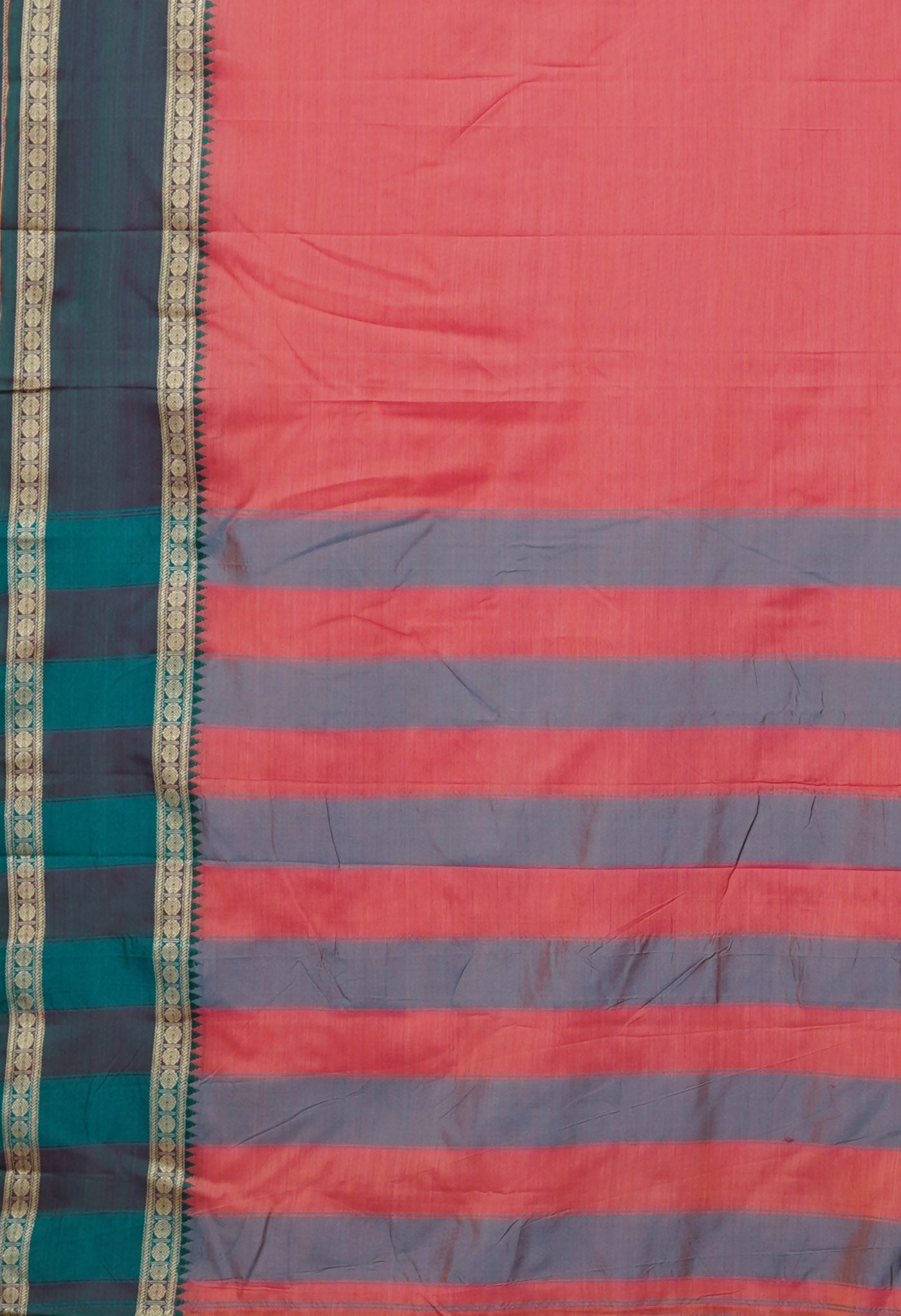 Pink Pure Handloom Narayani Cotton Saree-UNM79021