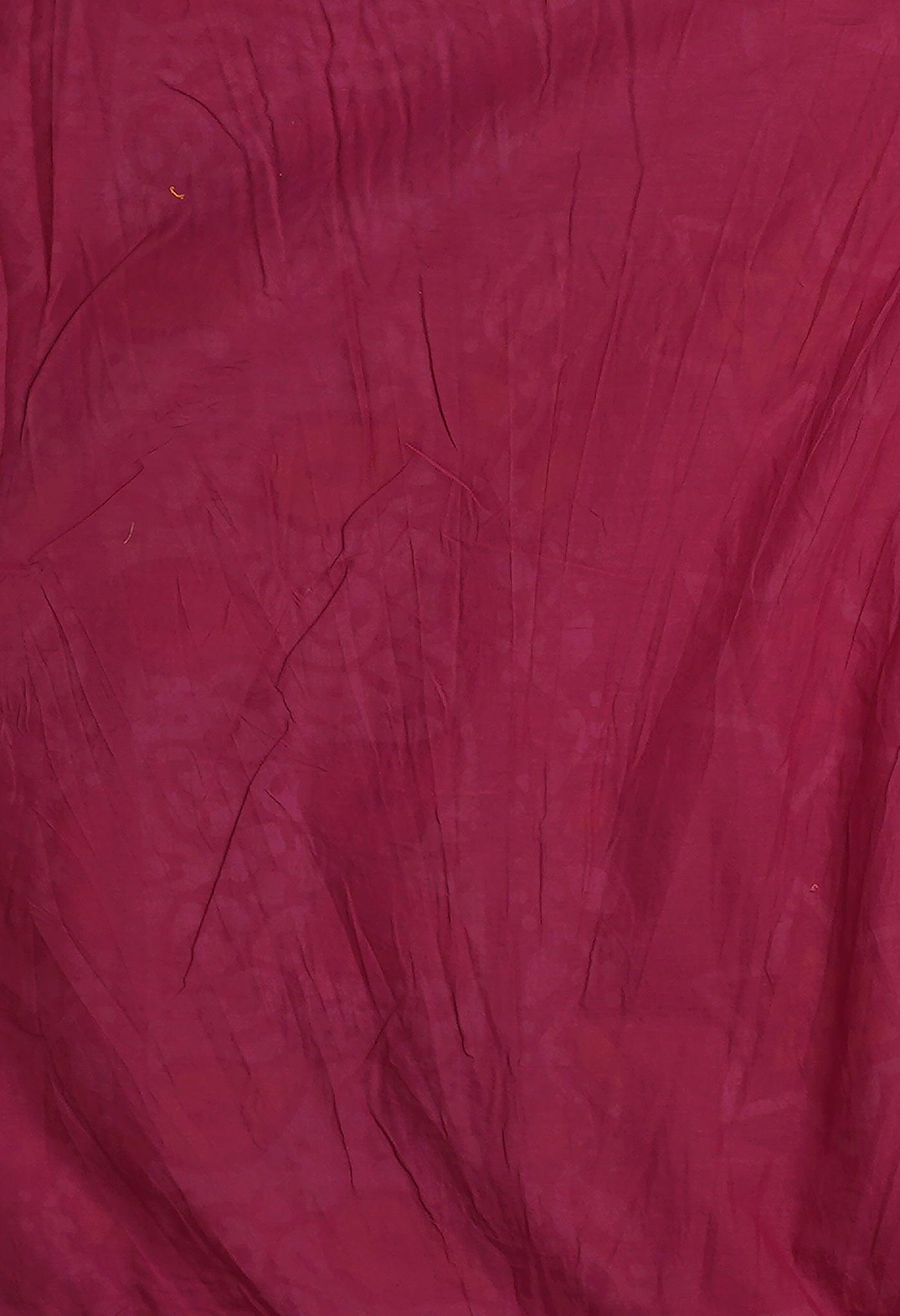 Maroon Pure Wax Batik Printed Soft Cotton Saree-UNM80582