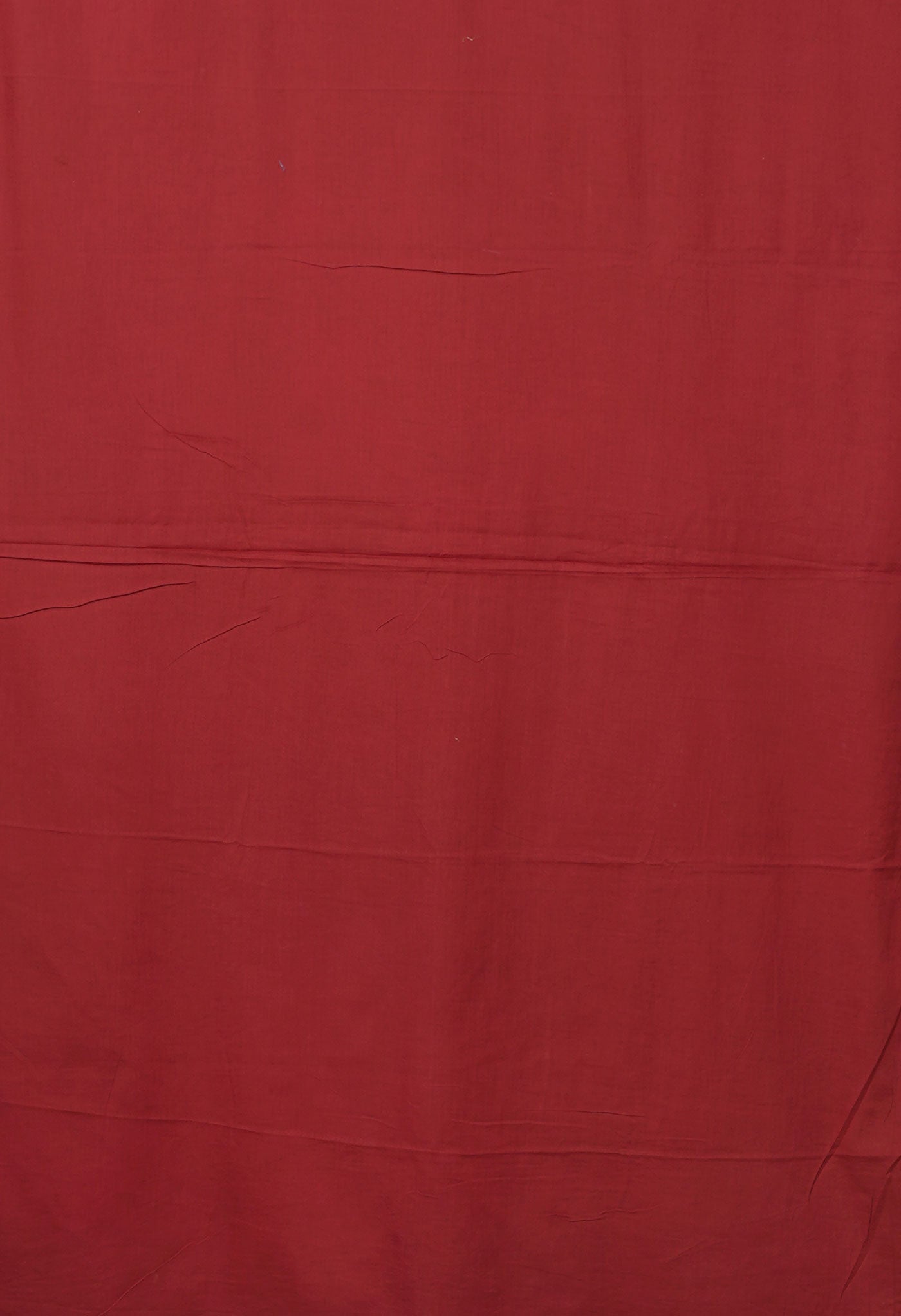 Maroon Pure Applique Work Mulmul Cotton Saree-UNM80753