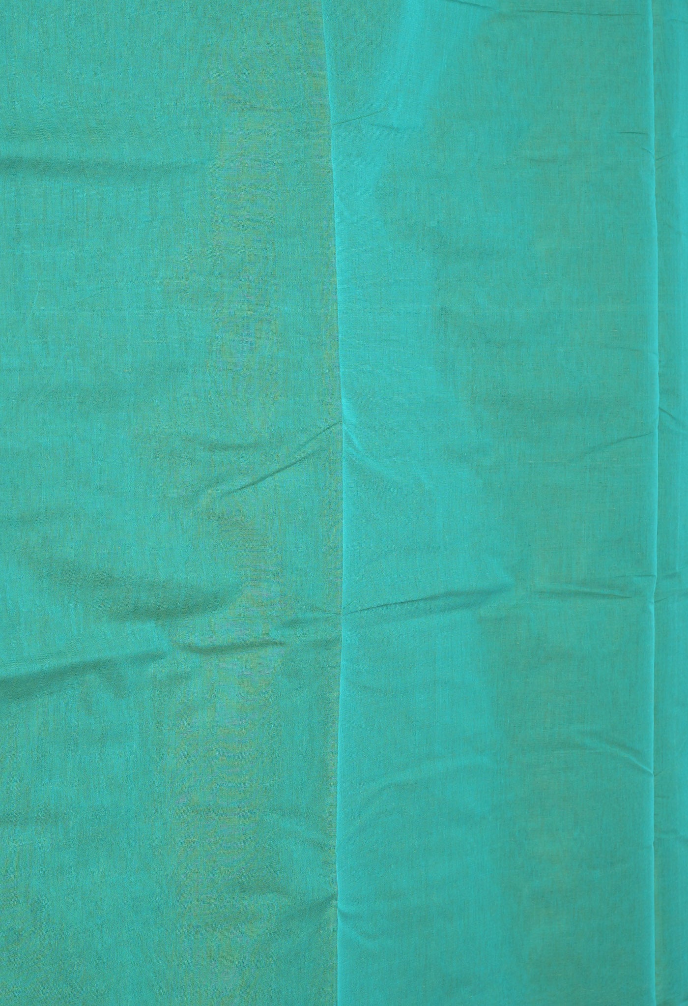 Green Pure Plain Mangalgiri Cotton Saree-UNM82882