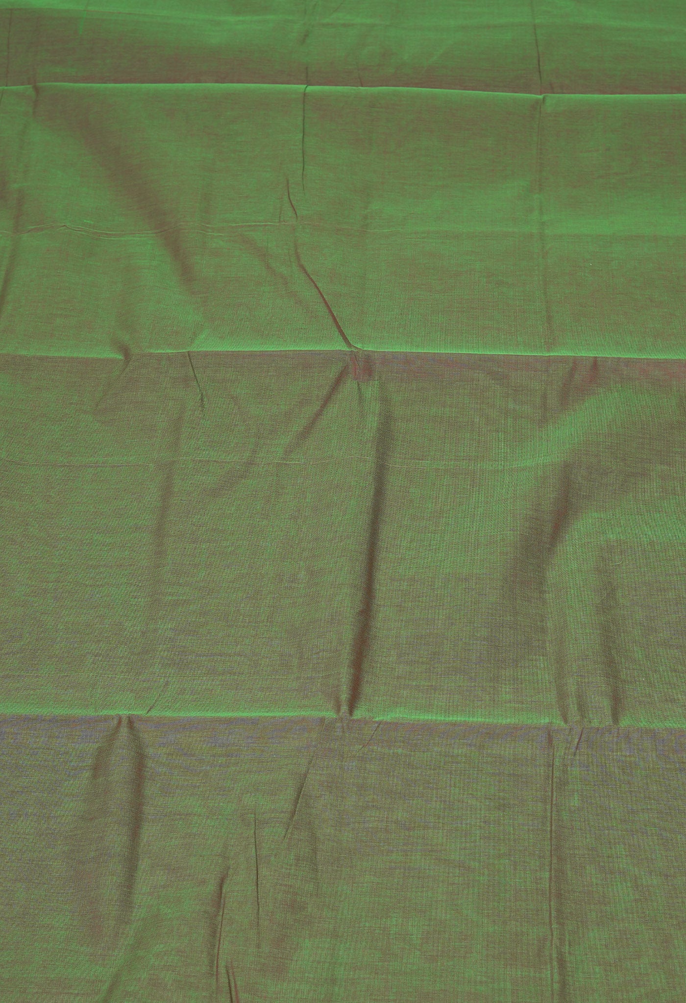 Green Pure Plain Mangalgiri Cotton Saree-UNM82887