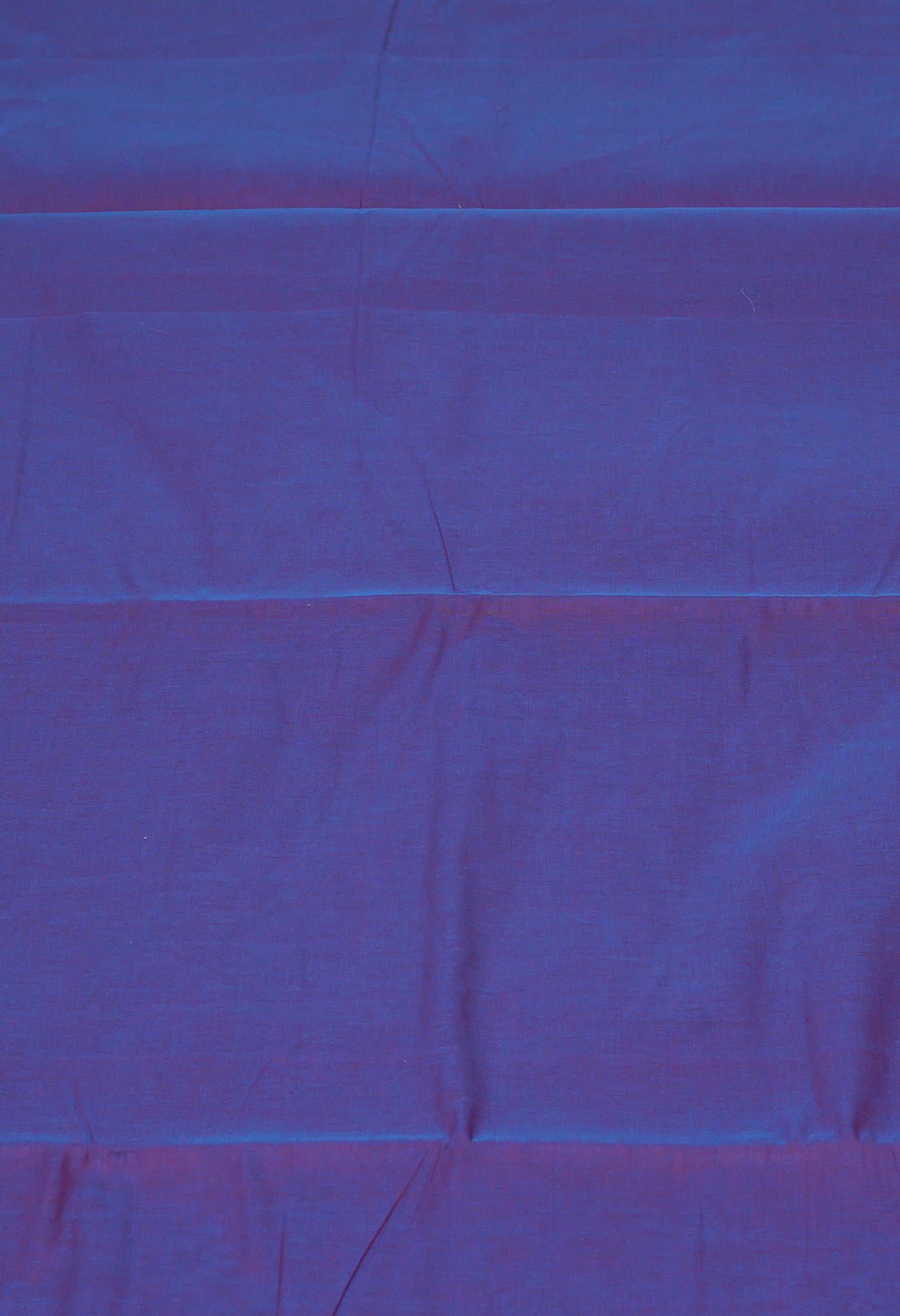 Blue Pure Plain Mangalgiri Cotton Saree-UNM82889