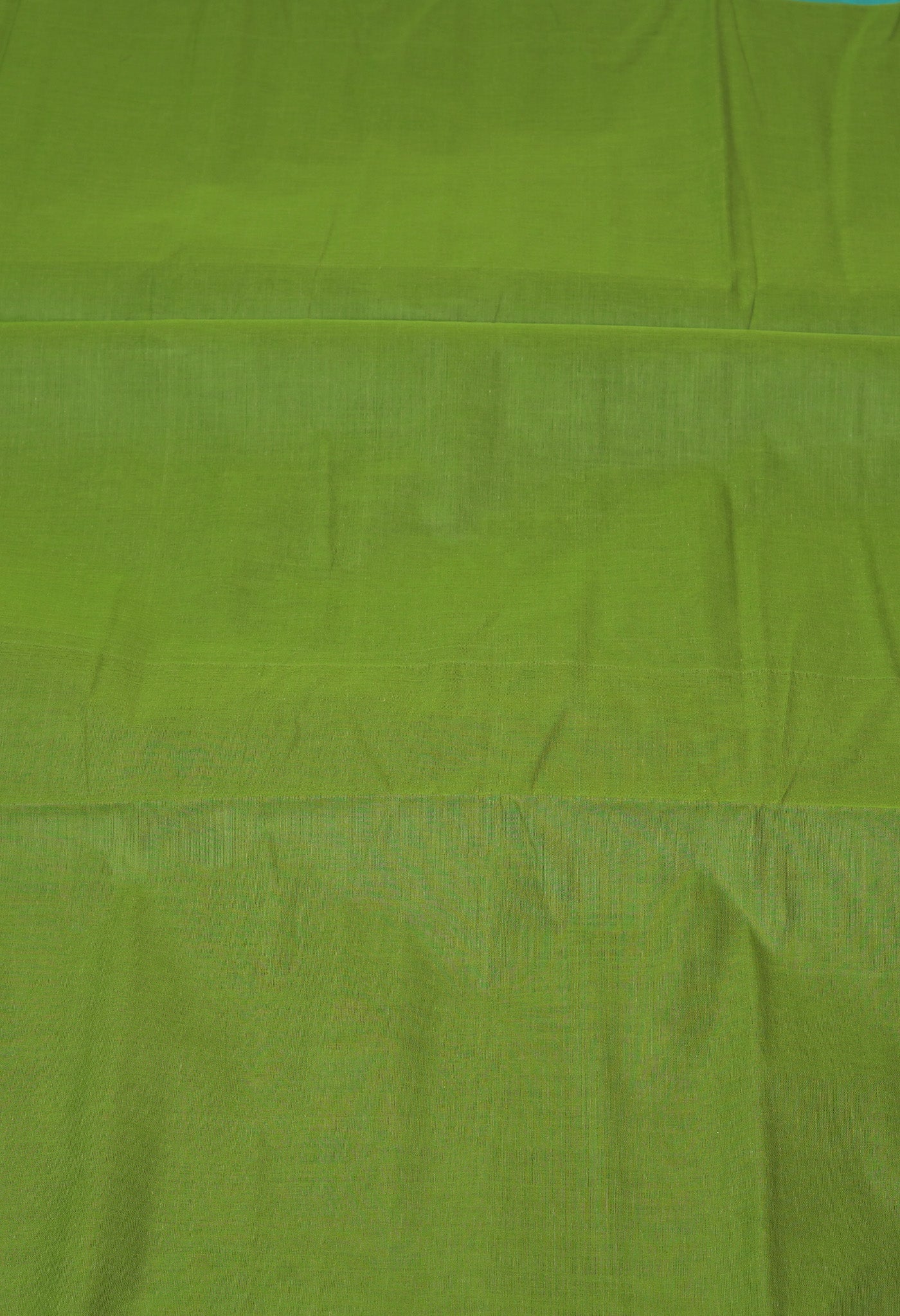 Green Pure Plain Mangalgiri Cotton Saree-UNM82892
