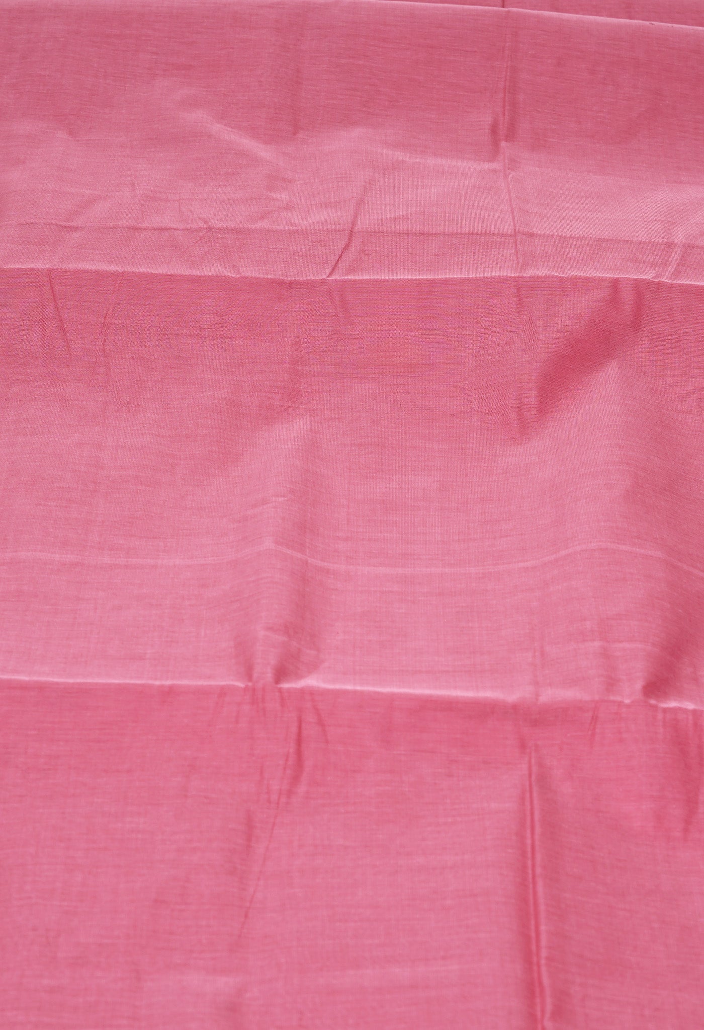 Pink Pure Plain Mangalgiri Cotton Saree-UNM82893