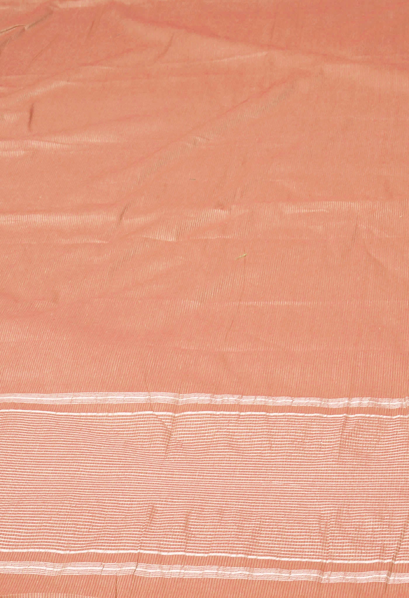 Red Pure Plain Pavani Mangalgiri Cotton Saree-UNM83165