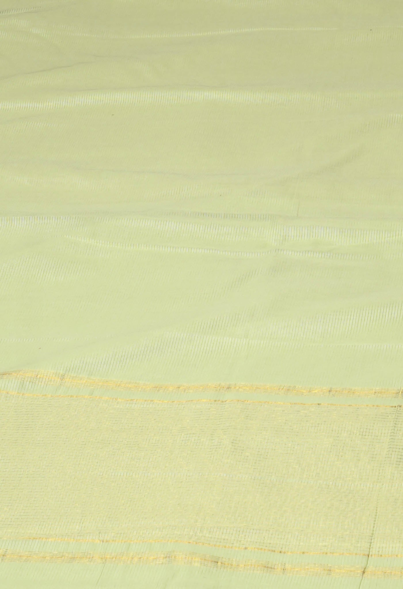 Light Pista Green Pure Plain Pavani Mangalgiri Cotton Saree-UNM83184