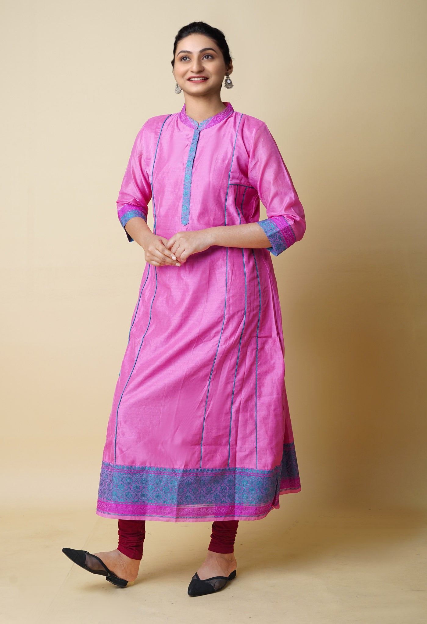 Pink Fancy Bangalore Sico Kurta-PKK1928