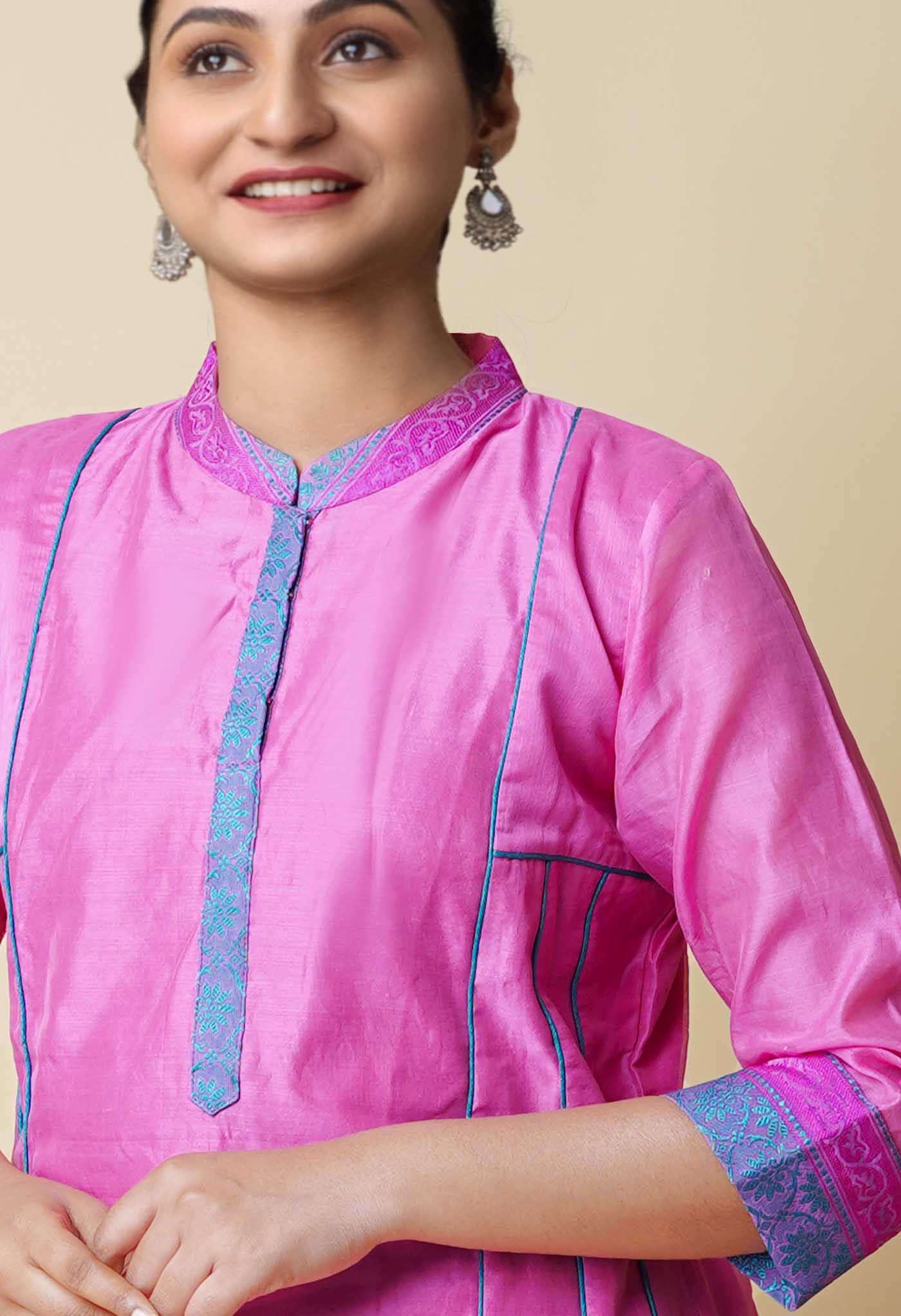 Pink Fancy Bangalore Sico Kurta-PKK1928