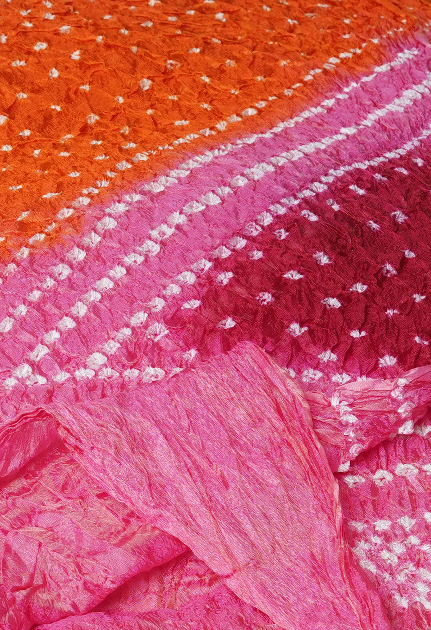 Multi Bandhani Soft Silk Dupatta-UDS5628