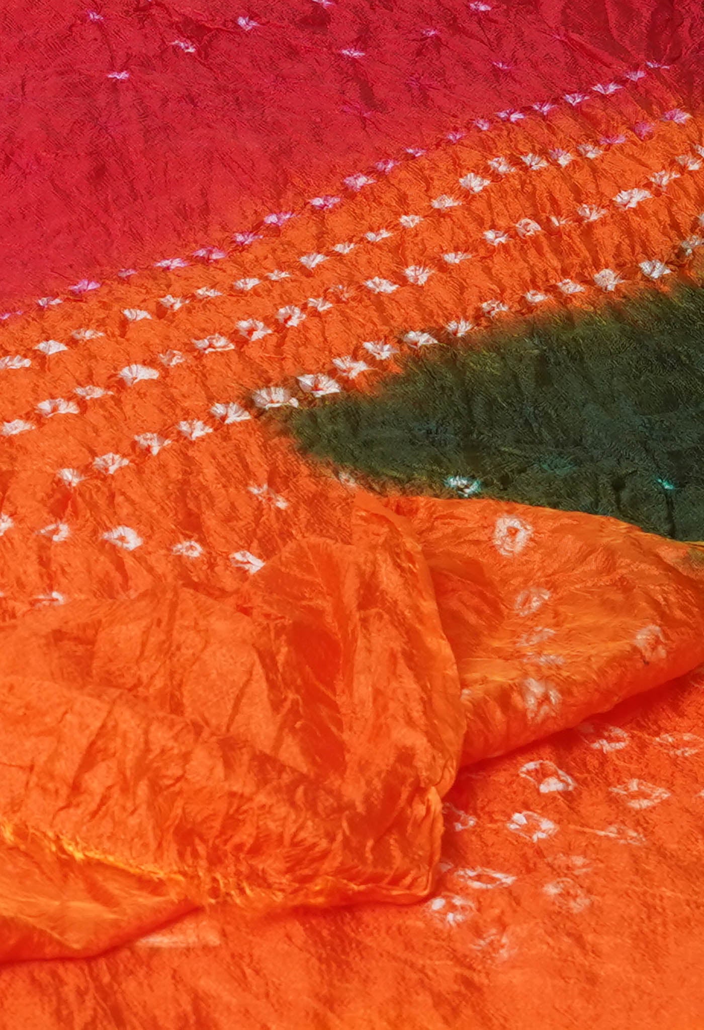 Multi Bandhani Soft Silk Dupatta-UDS5644
