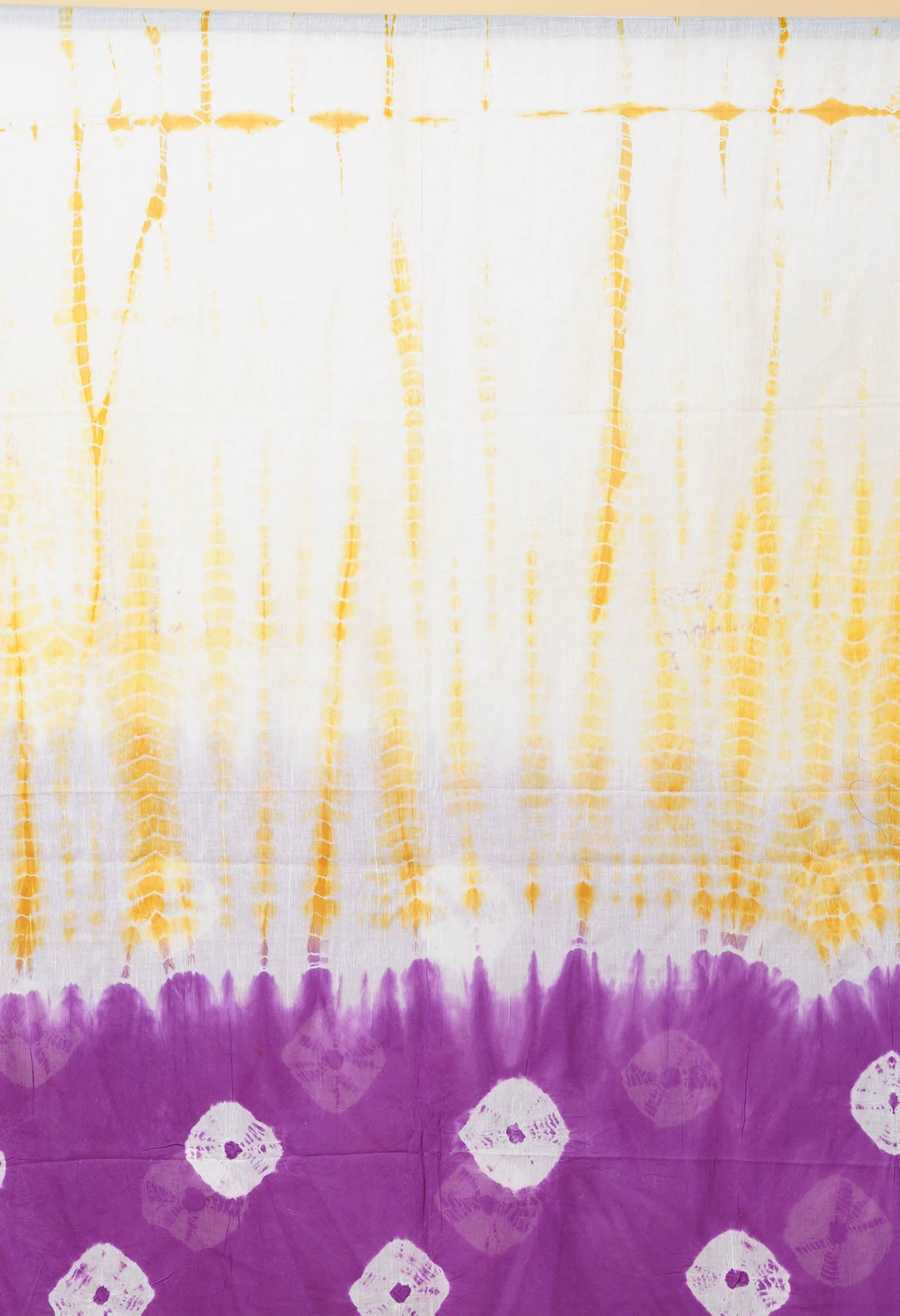 Multi Pure Tie And Dye Shibori Printed Soft Cotton Dupatta-UDS5769