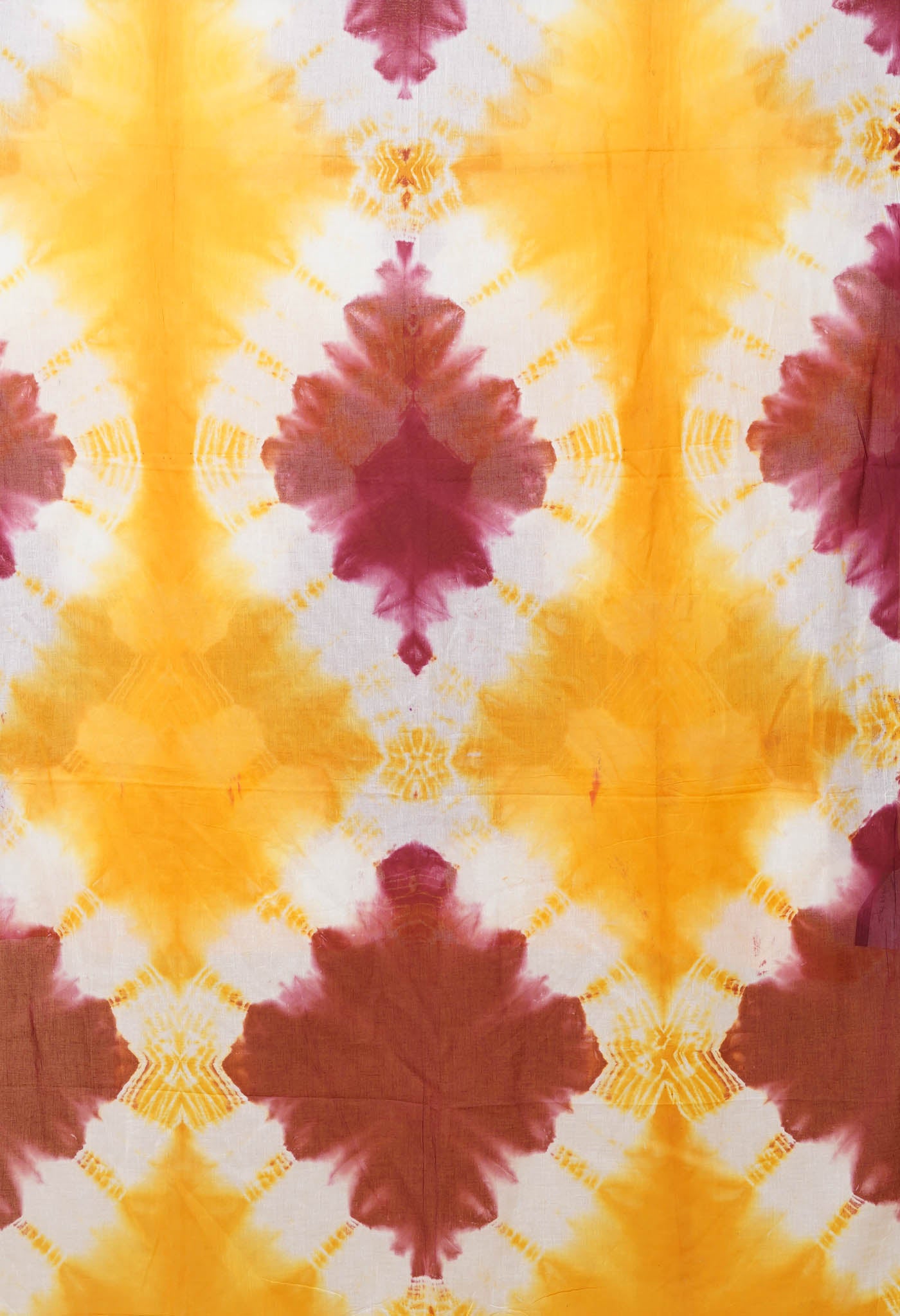 Multi Pure Tie And Dye Shibori Printed Soft Cotton Dupatta-UDS5772