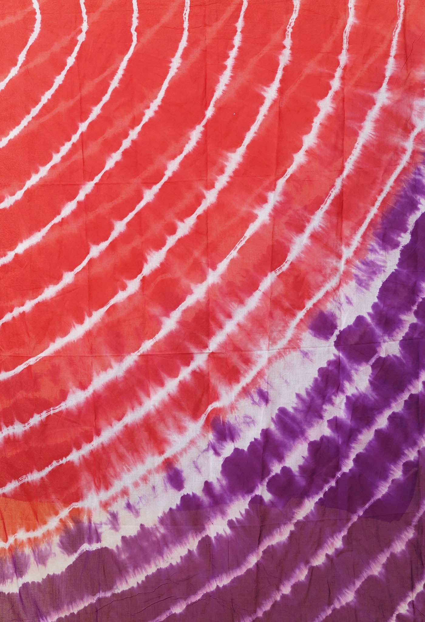 Multi Pure Tie And Dye Shibori Printed Soft Cotton Dupatta-UDS5776