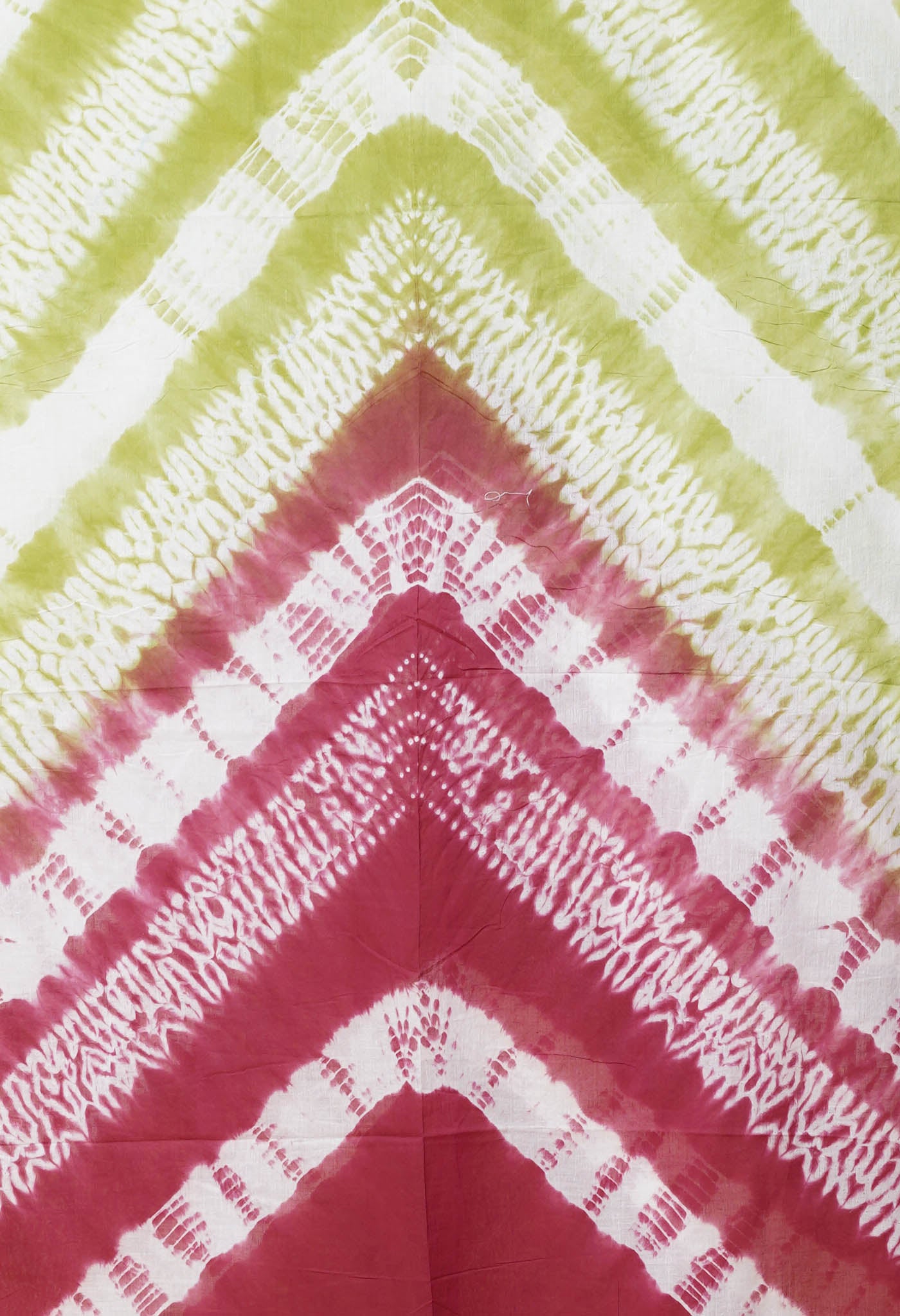 Multi Pure Tie And Dye Shibori Printed Soft Cotton Dupatta-UDS5783