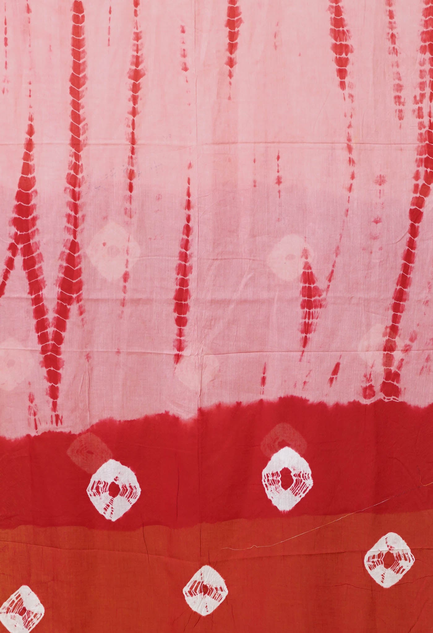 Multi Pure Tie And Dye Shibori Printed Soft Cotton Dupatta-UDS5785