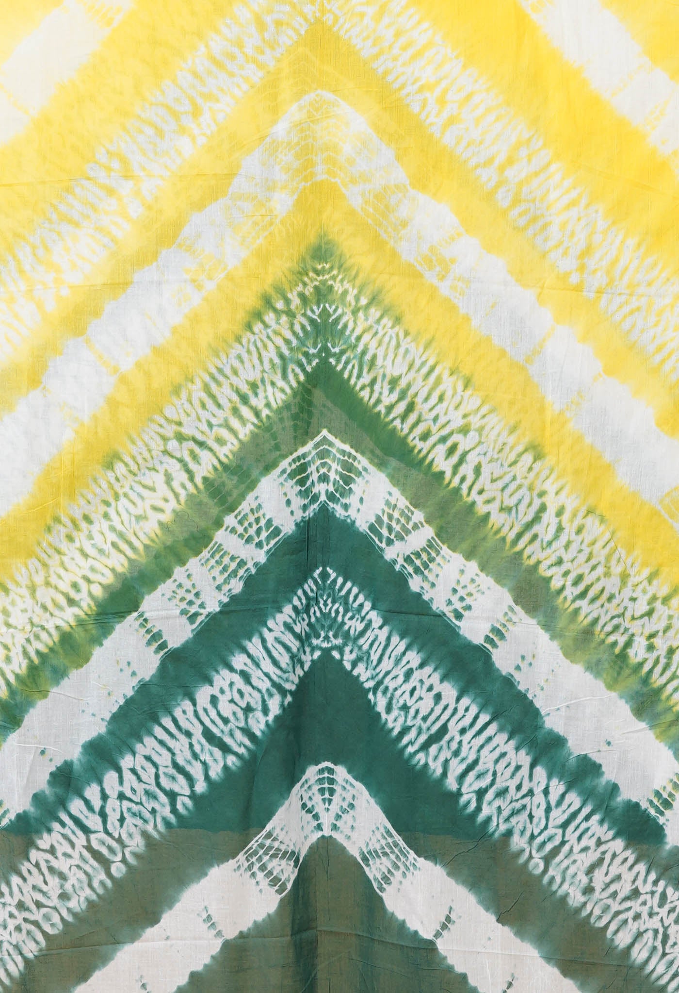 Multi Pure Tie And Dye Shibori Printed Soft Cotton Dupatta-UDS5789