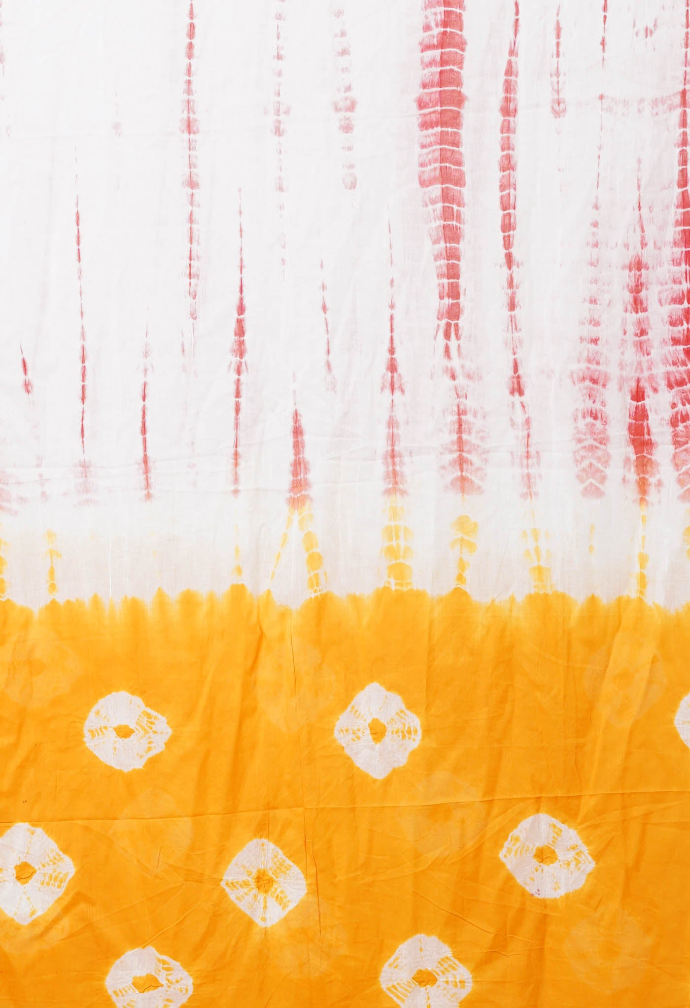 Multi Pure Tie And Dye Shibori Printed Soft Cotton Dupatta-UDS5808