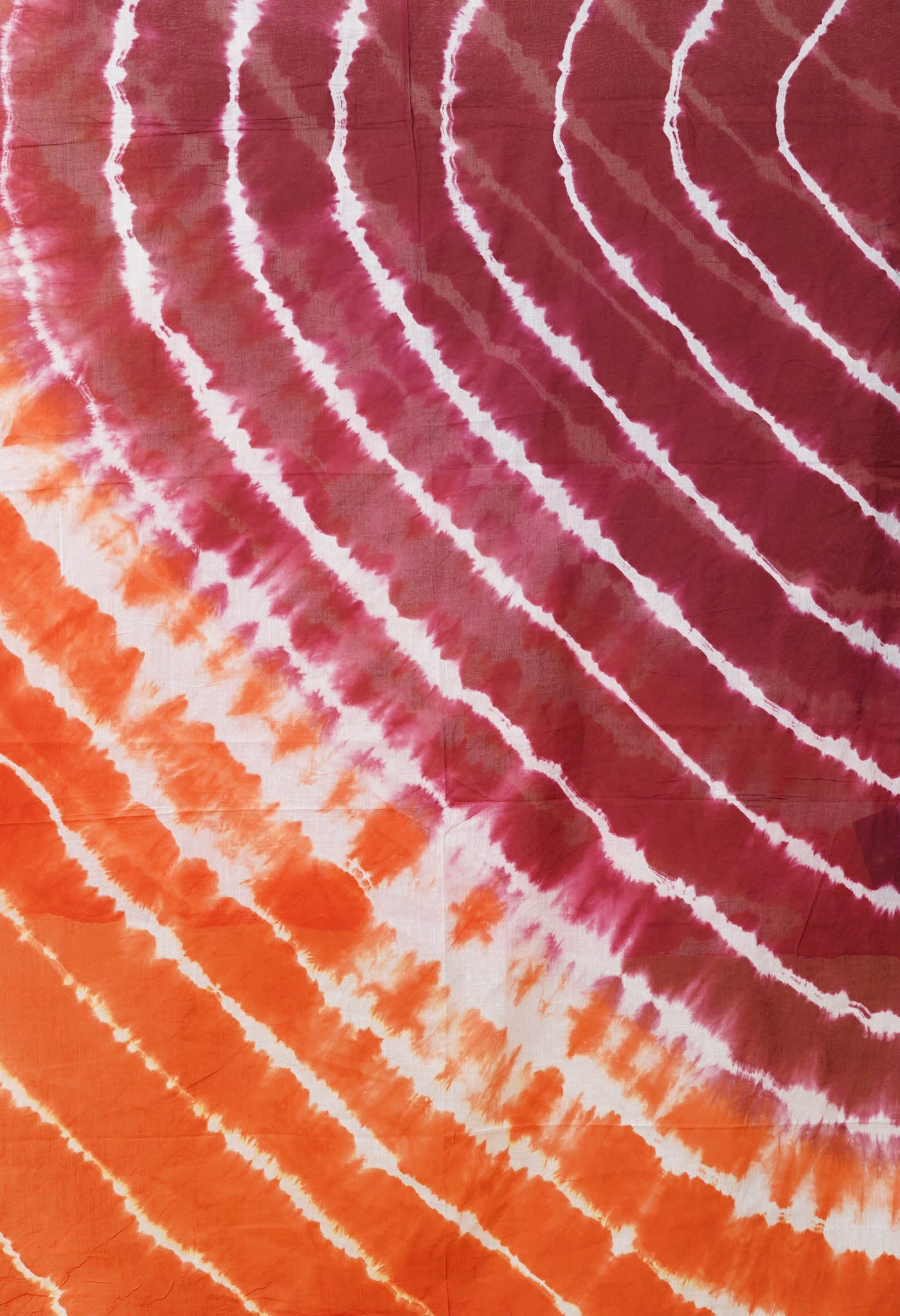 Multi Pure Tie And Dye Shibori Printed Soft Cotton Dupatta-UDS5809