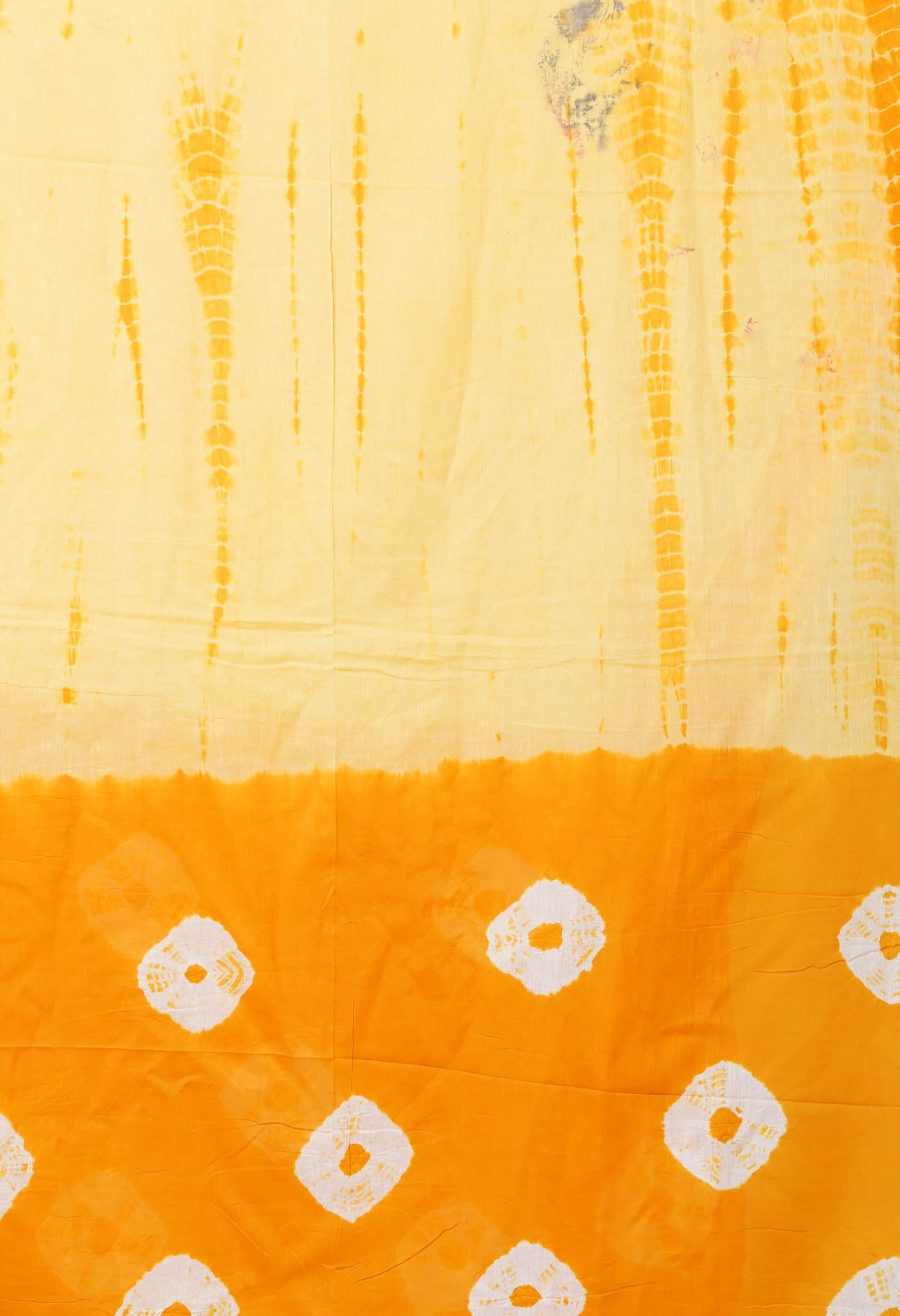 Multi Pure Tie And Dye Shibori Printed Soft Cotton Dupatta-UDS5811
