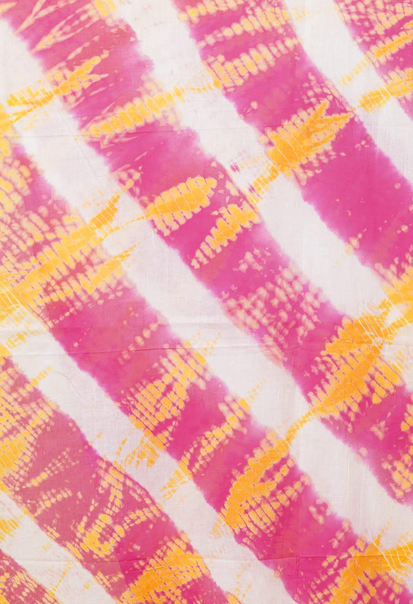 Multi Pure Tie And Dye Shibori Printed Soft Cotton Dupatta-UDS5812