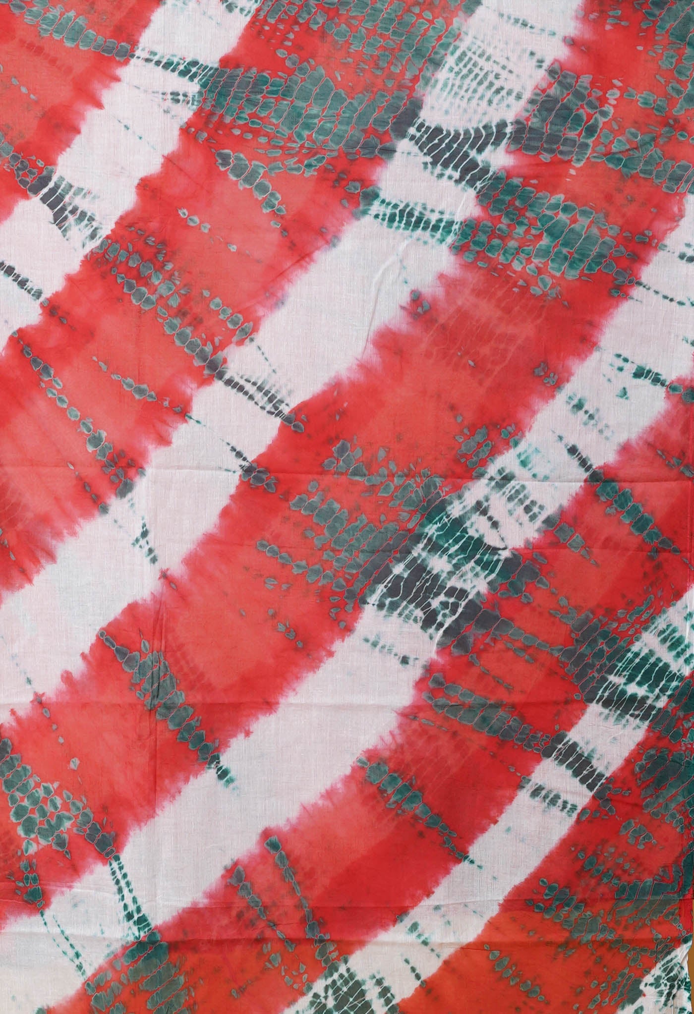 Multi Pure Tie And Dye Shibori Printed Soft Cotton Dupatta-UDS5813