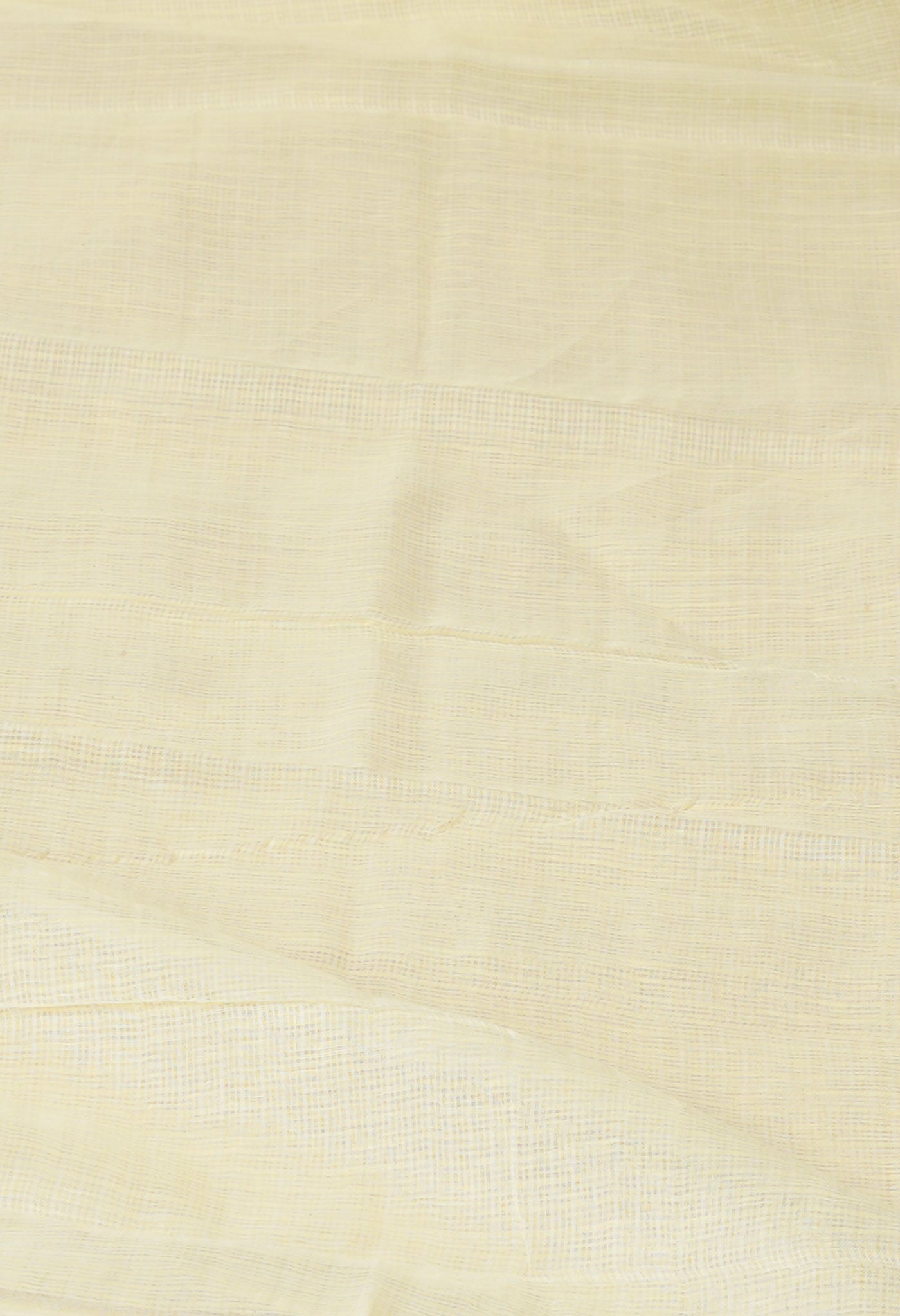 Light Yellow Pure Kota With Sequence Embroidery cotton Saree-UNM70574