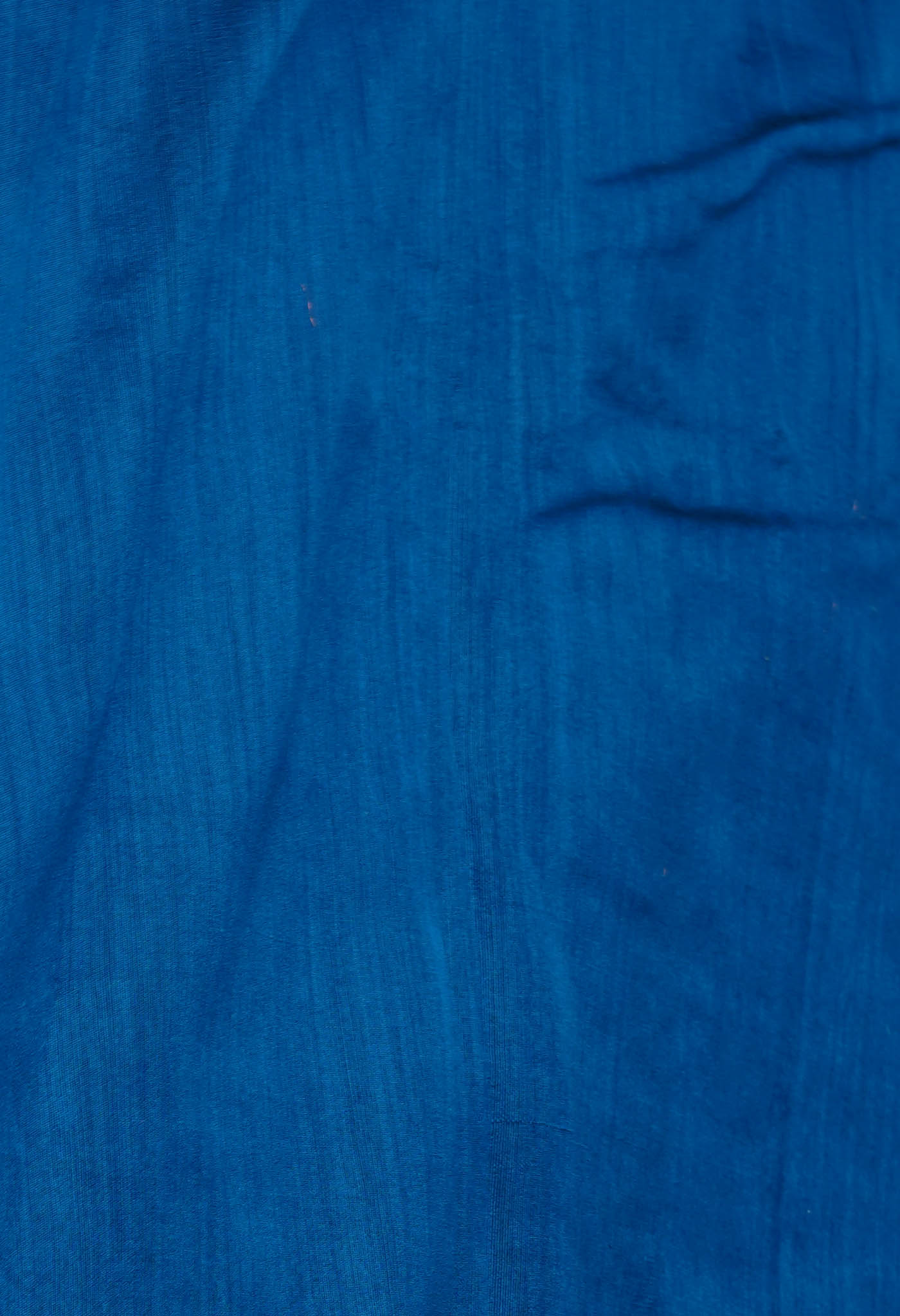 Blue Pure Handloom Dupion Bengal Sico Saree-UNM72145