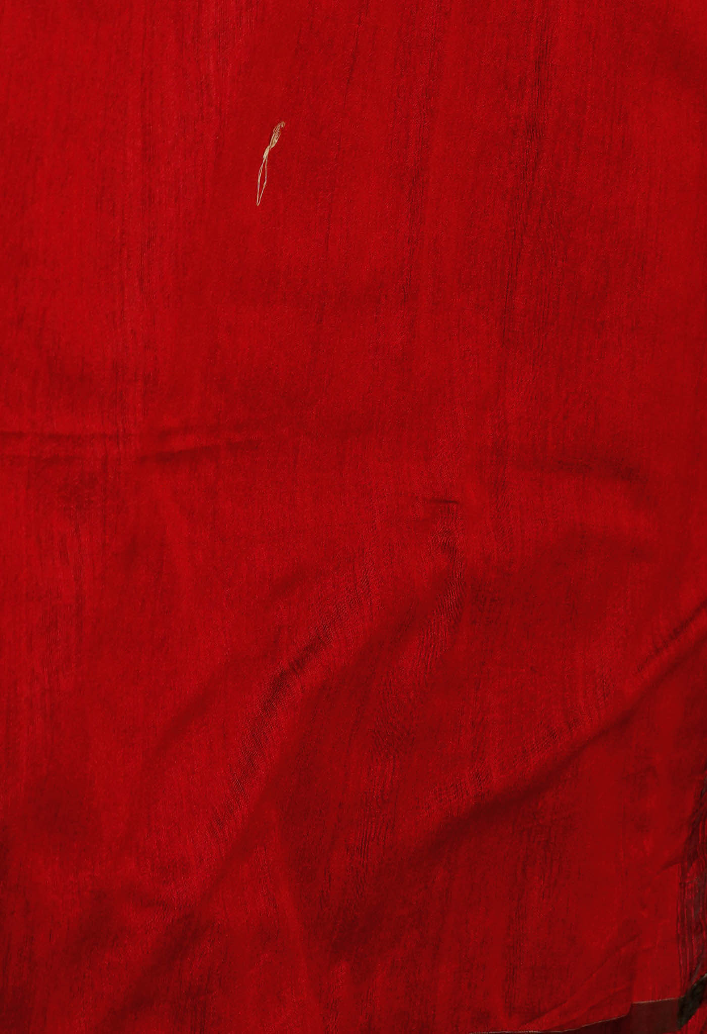 Red Pure Handloom Dupion Bengal Sico Saree-UNM72150