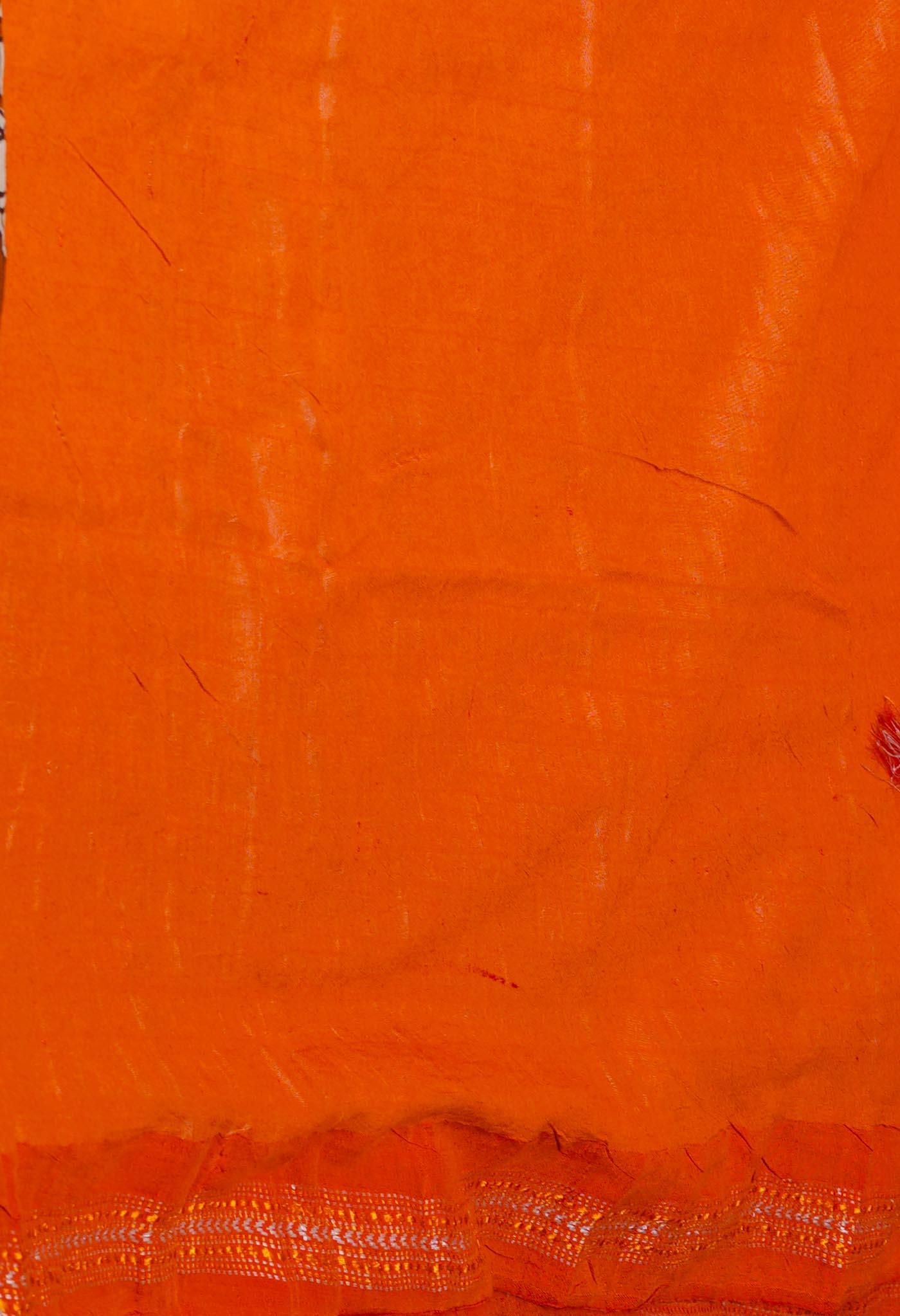 Dark Brown Pure Handloom Pen Kalamkari Painting Gicha Tussar Sico Saree-UNM72228