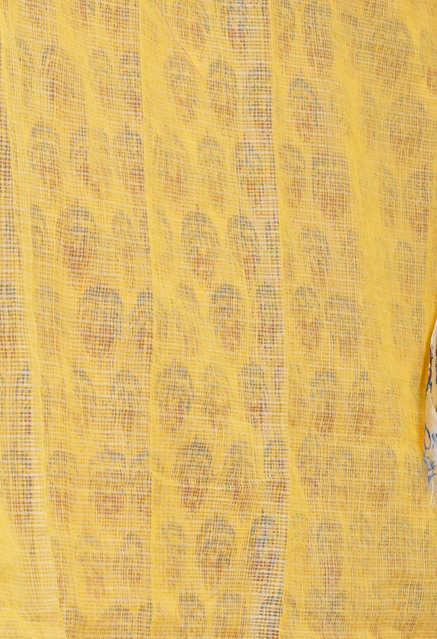 Green Pure Block Printed Kota Cotton Saree-UNM72758