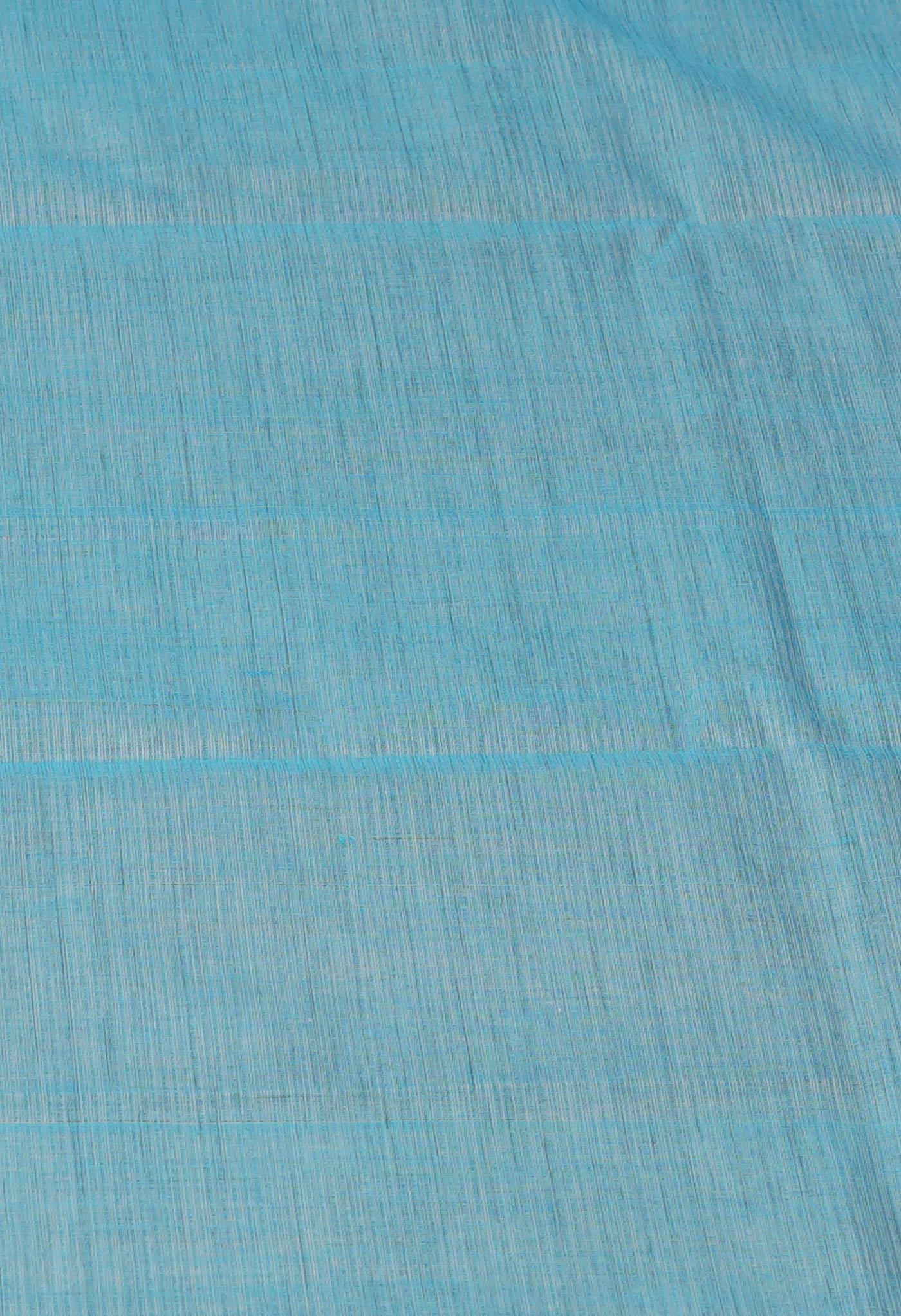 Grey Pure Mangalgiri Cotton Saree